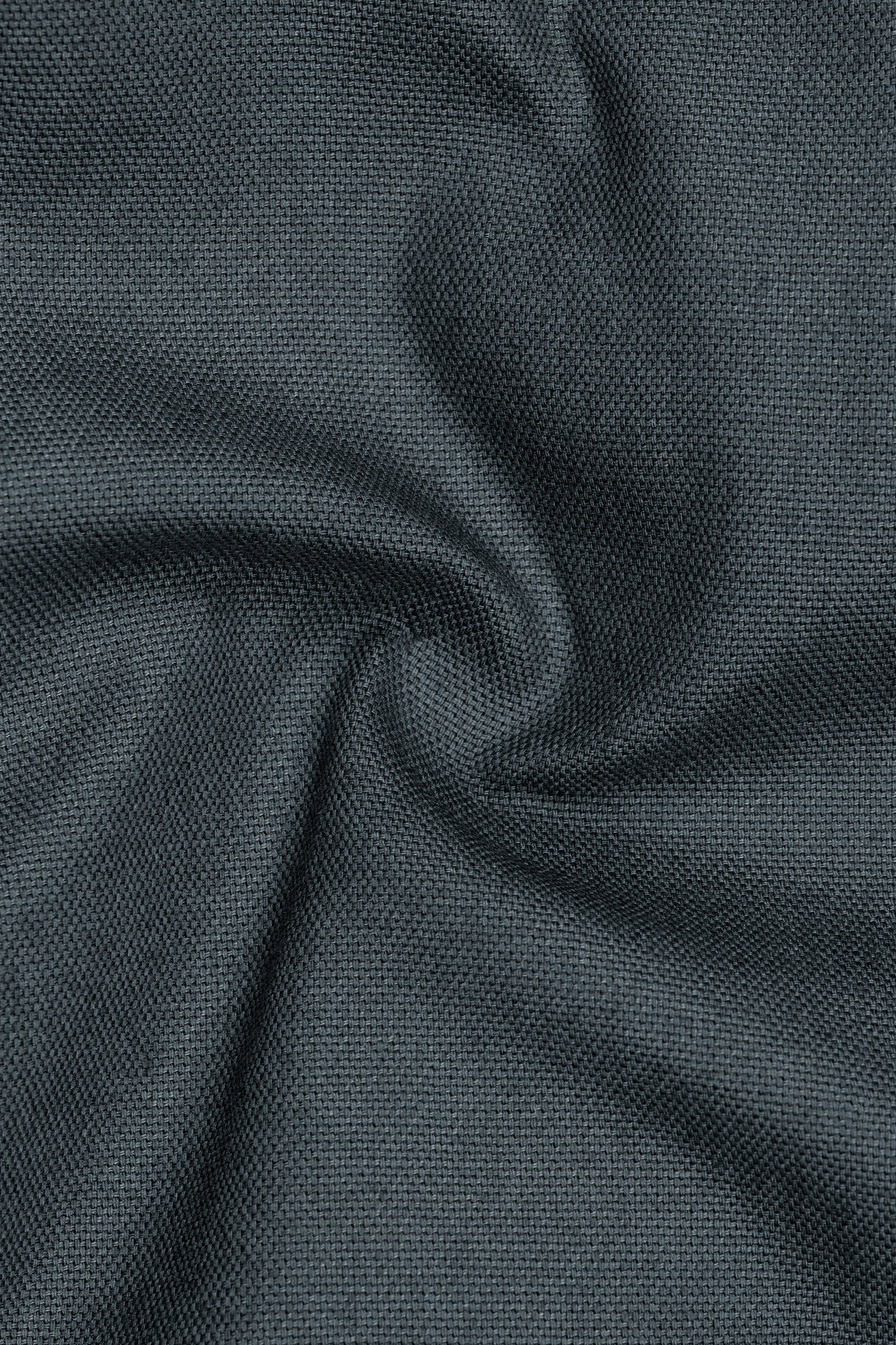 Limed Spruce Grey Single Breasted Sports Premium Cotton Blazer