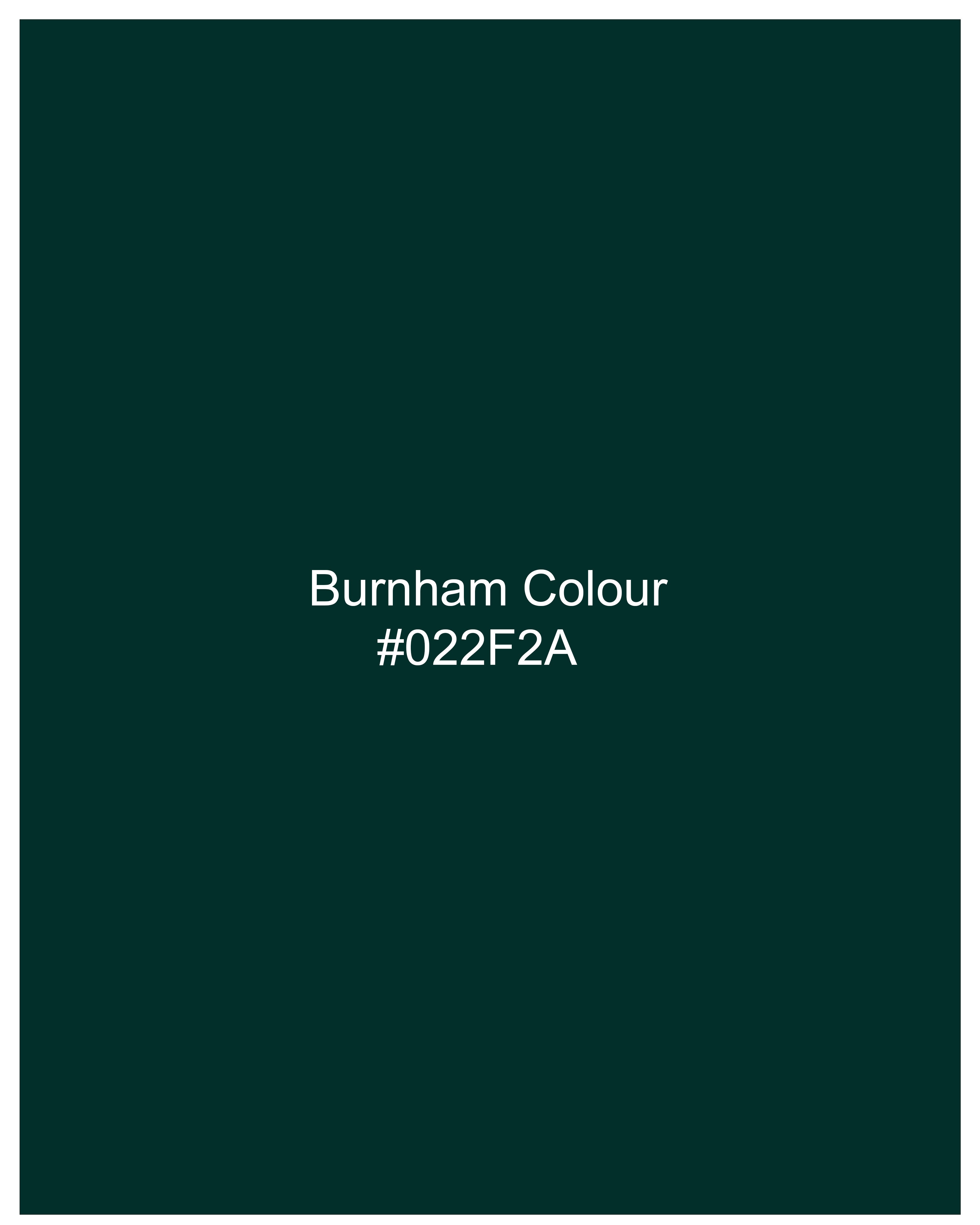Burnham Dark Green Velvet Double-Breasted Designer Blazer