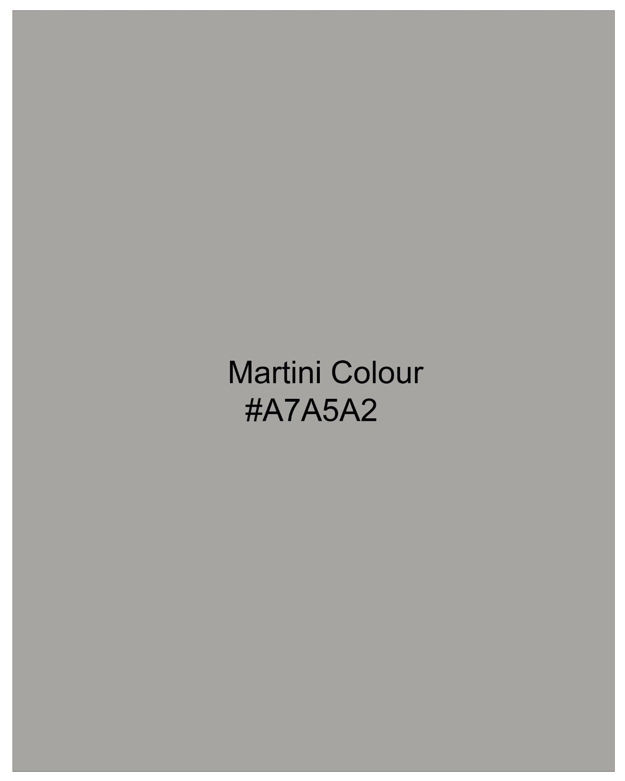 Martini Gray Stretchable Premium Cotton traveler Blazer