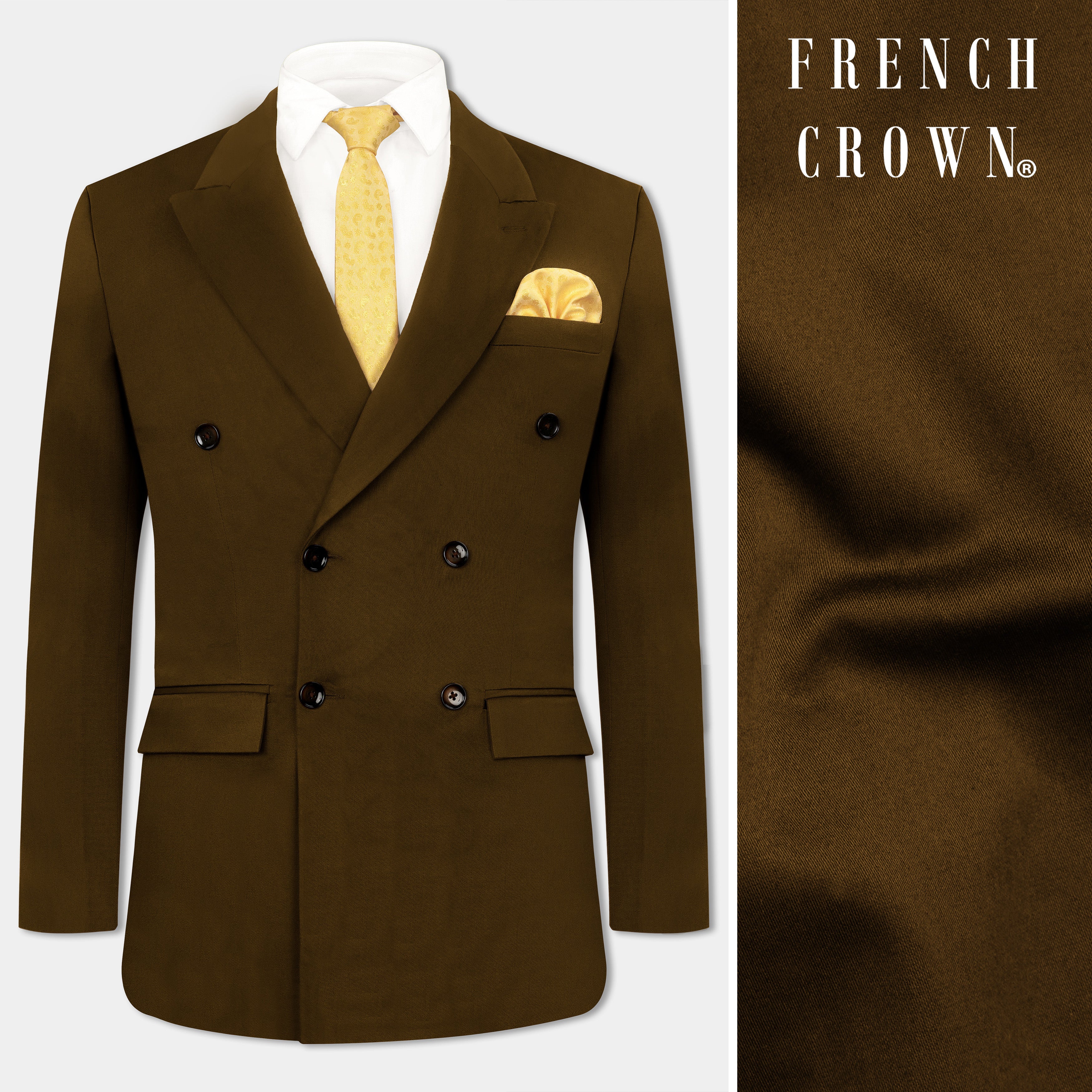 『BALEN COAT 34 BROWN』 blazer1512color7_4_6e3a7496-