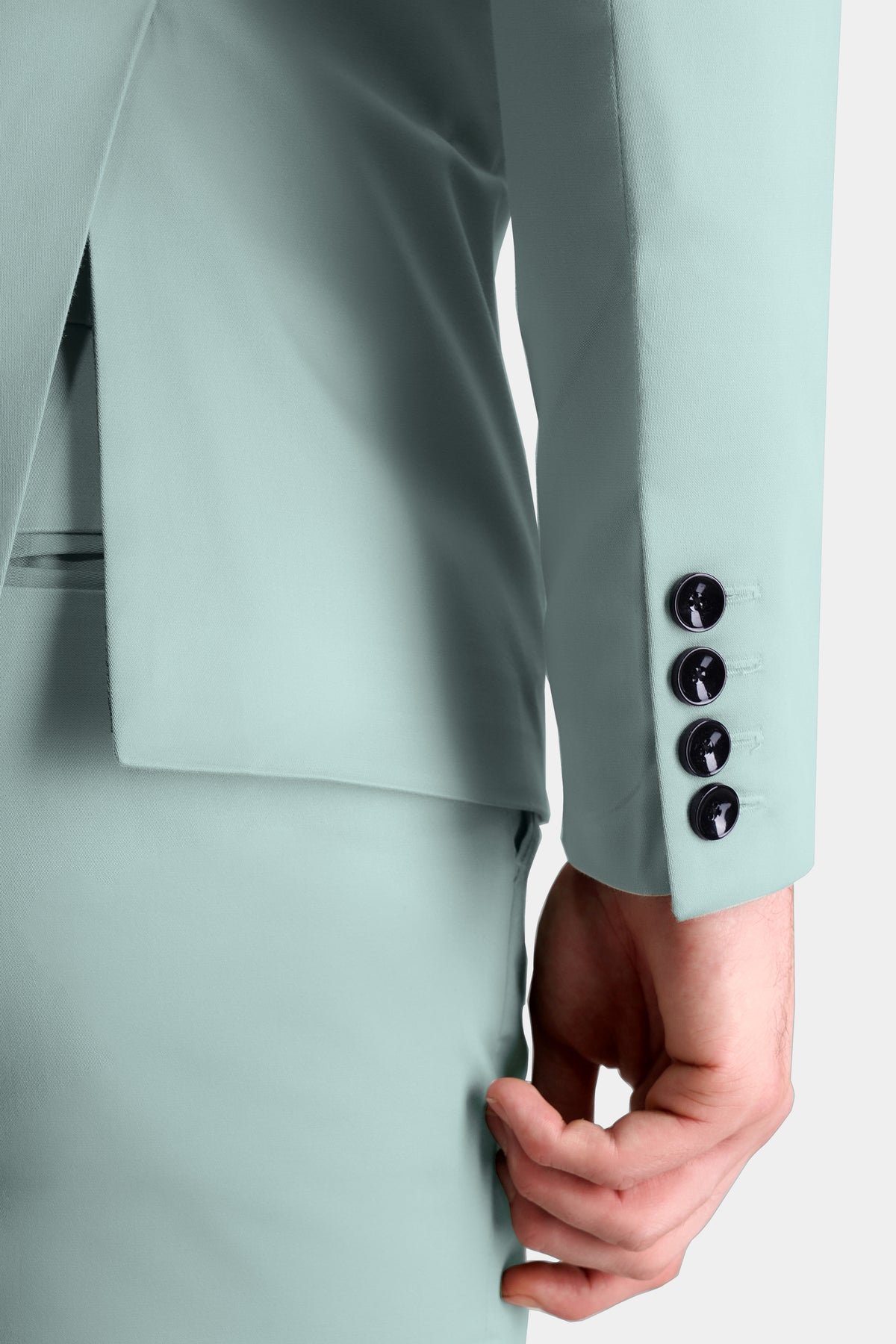 Edward Blue Premium Cotton Stretchable Traveler Blazer