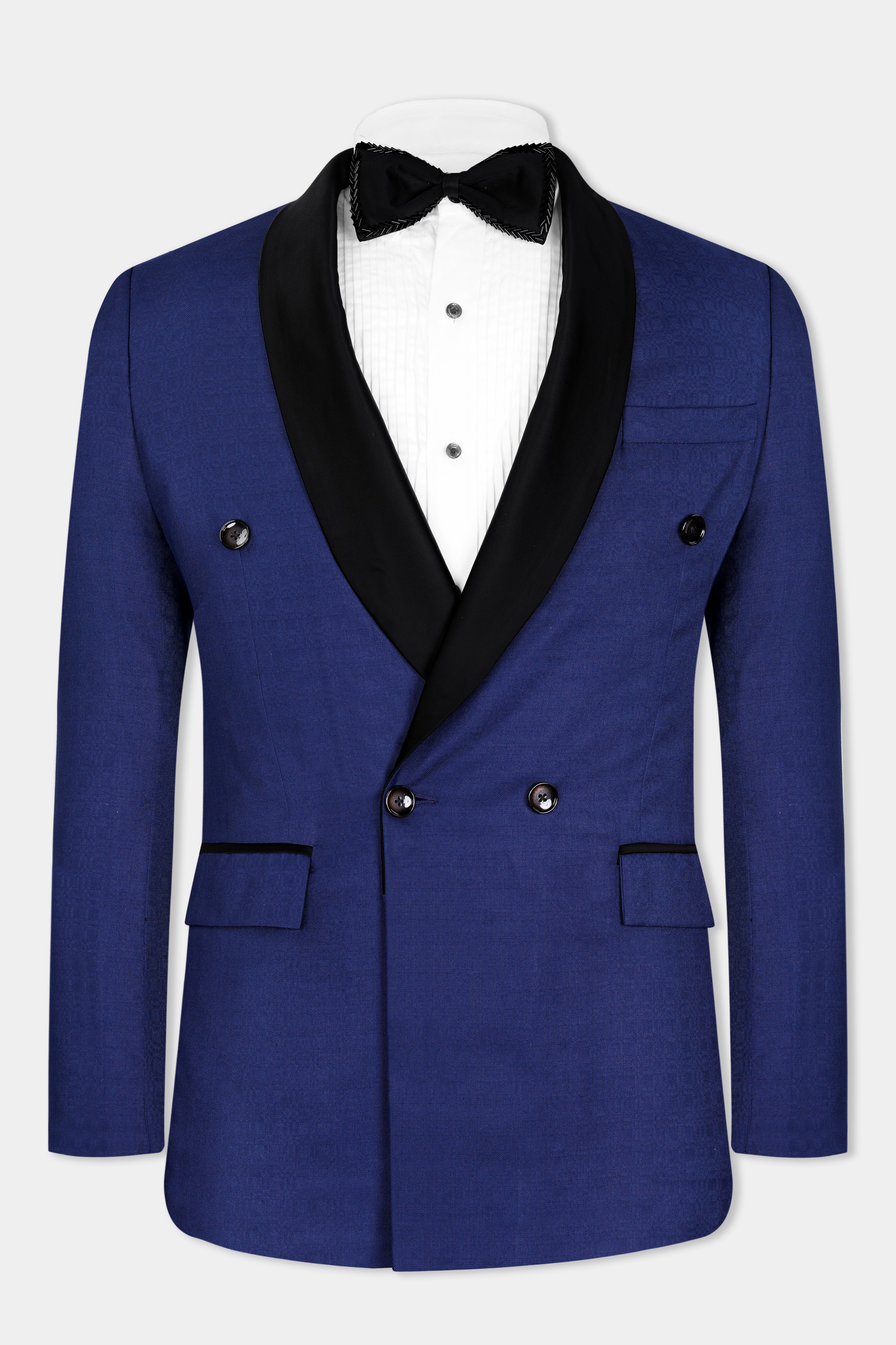 Cloud Burst Blue Wool Rich Double Breasted Tuxedo Designer Blazer BL2946-DB-D6-36, BL2946-DB-D6-38, BL2946-DB-D6-40, BL2946-DB-D6-42, BL2946-DB-D6-44, BL2946-DB-D6-46, BL2946-DB-D6-48, BL2946-DB-D6-50, BL2946-DB-D6-52, BL2946-DB-D6-54, BL2946-DB-D6-56, BL2946-DB-D6-58, BL2946-DB-D6-60