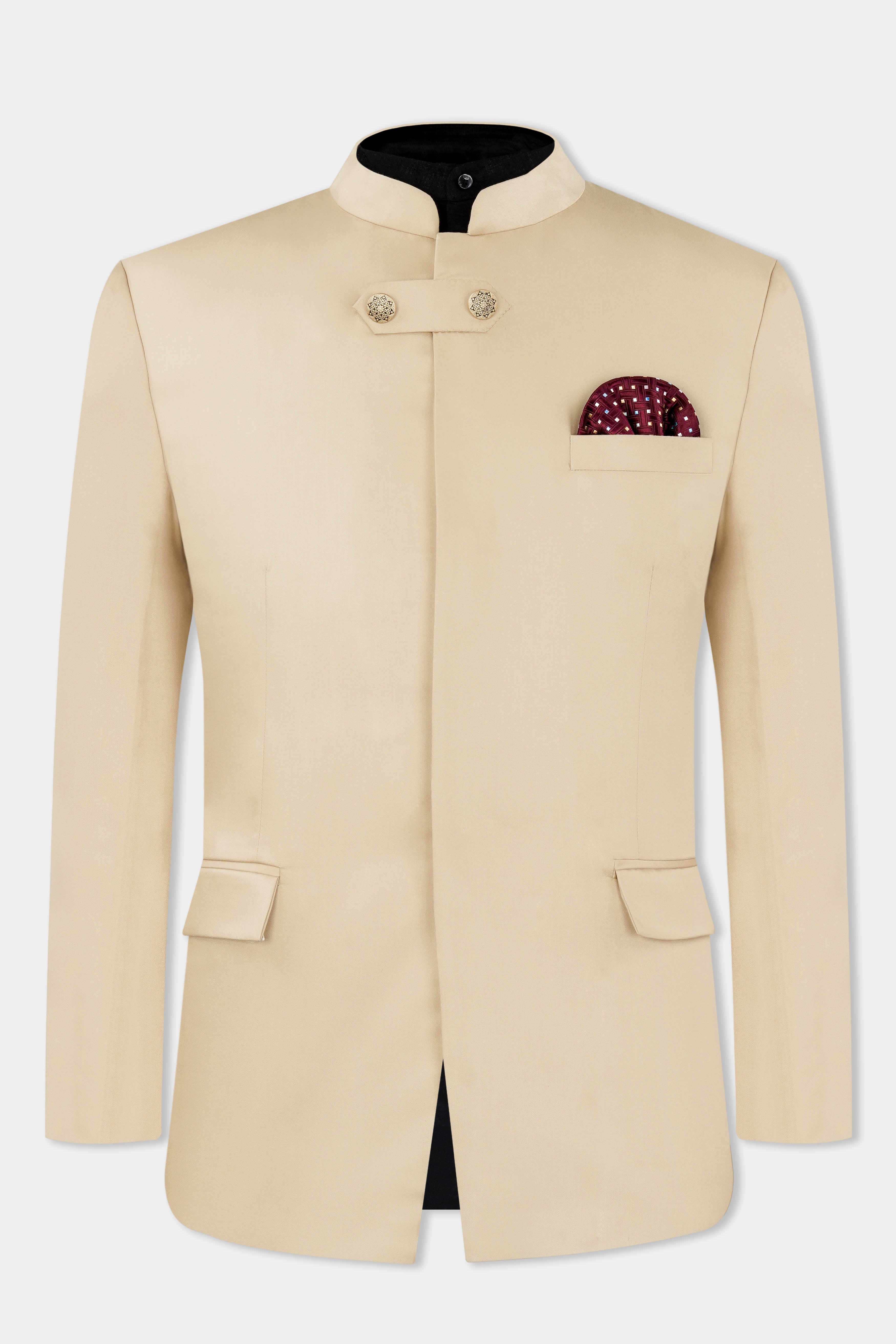 Jodhpuri Suit Maharaja Brown Bandhgala Suit Formal Wear Suit Sainly– SAINLY