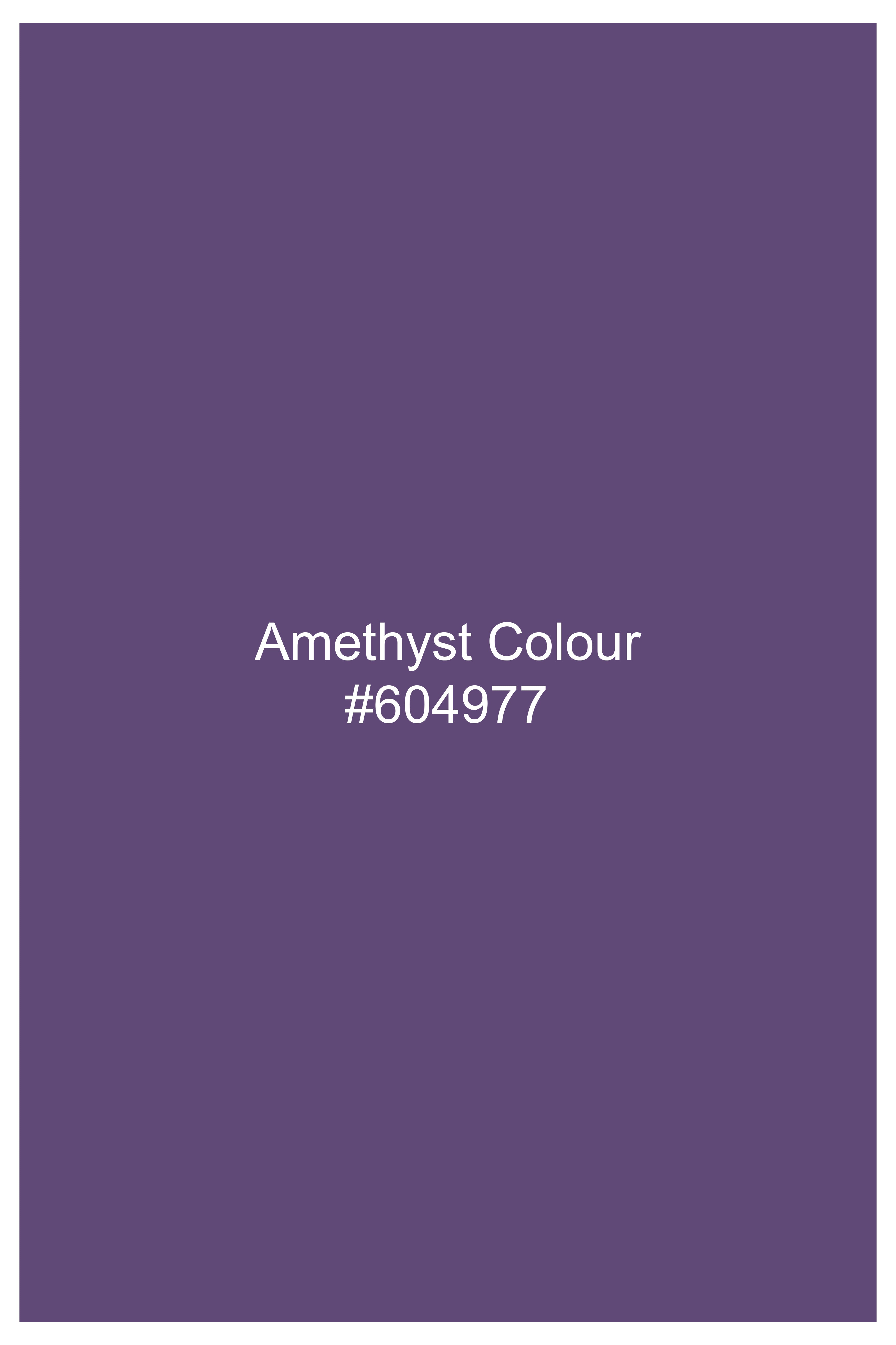 Amethyst Purple Single Breasted Blazer BL3007-SB-36, BL3007-SB-38, BL3007-SB-40, BL3007-SB-42, BL3007-SB-44, BL3007-SB-46, BL3007-SB-48, BL3007-SB-50, BL3007-SB-52, BL3007-SB-54, BL3007-SB-56, BL3007-SB-58, BL3007-SB-60