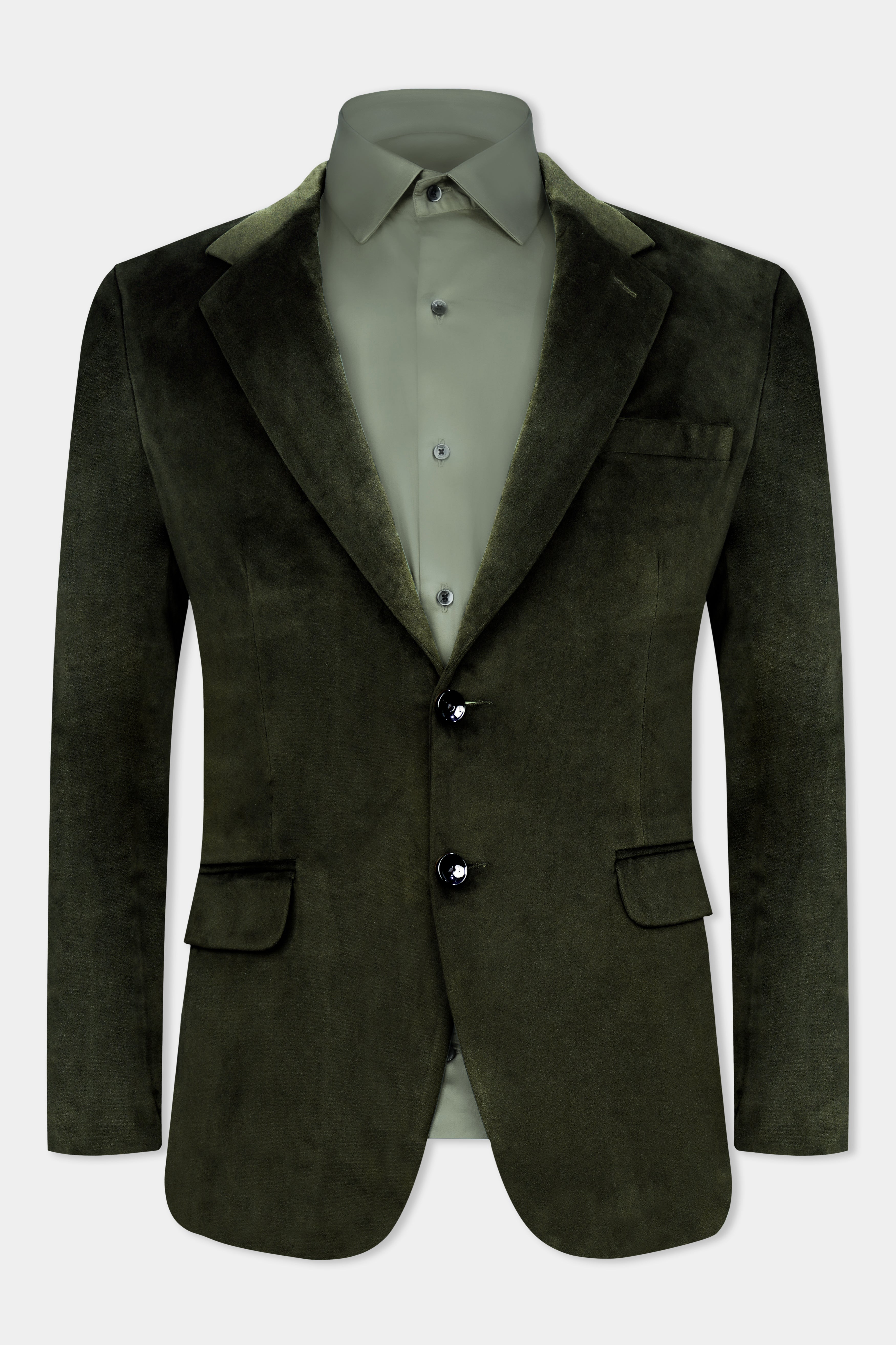 Green blazer men online