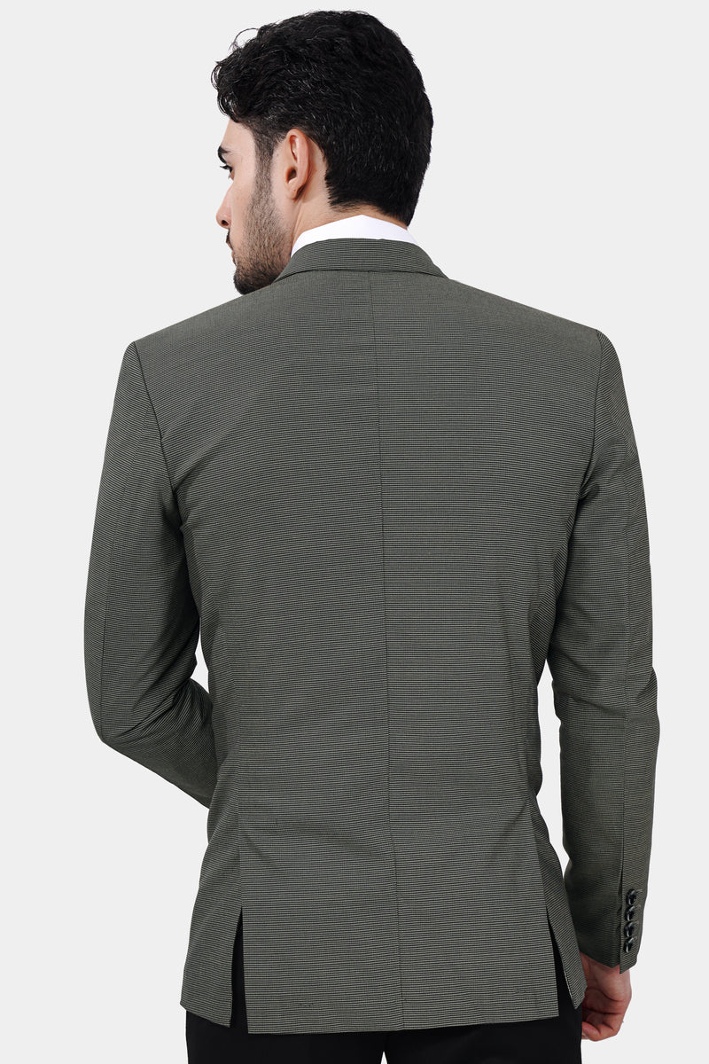 Dune Gray Woolrich Single Breasted Sports Blazer