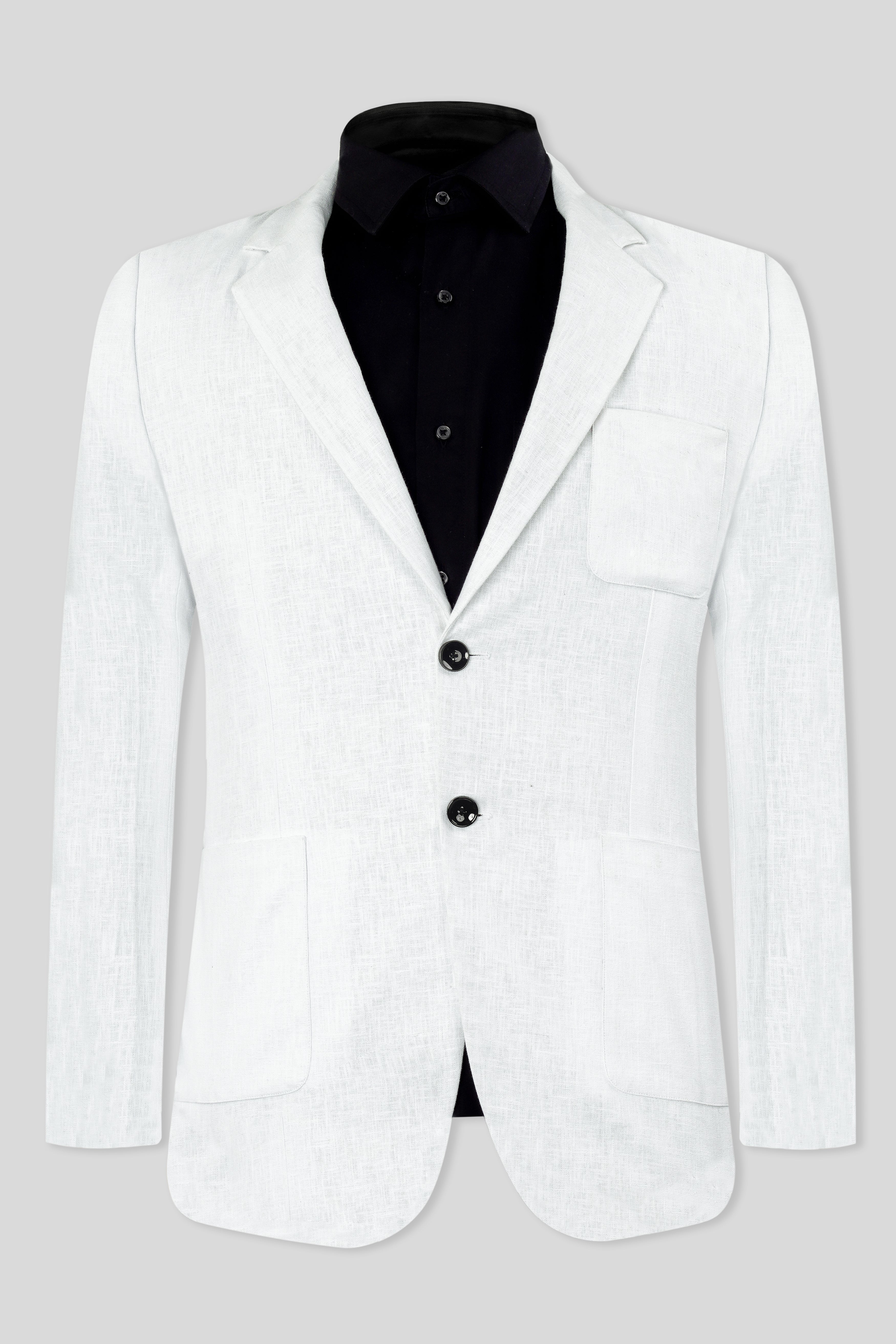 White single 2025 breasted blazer