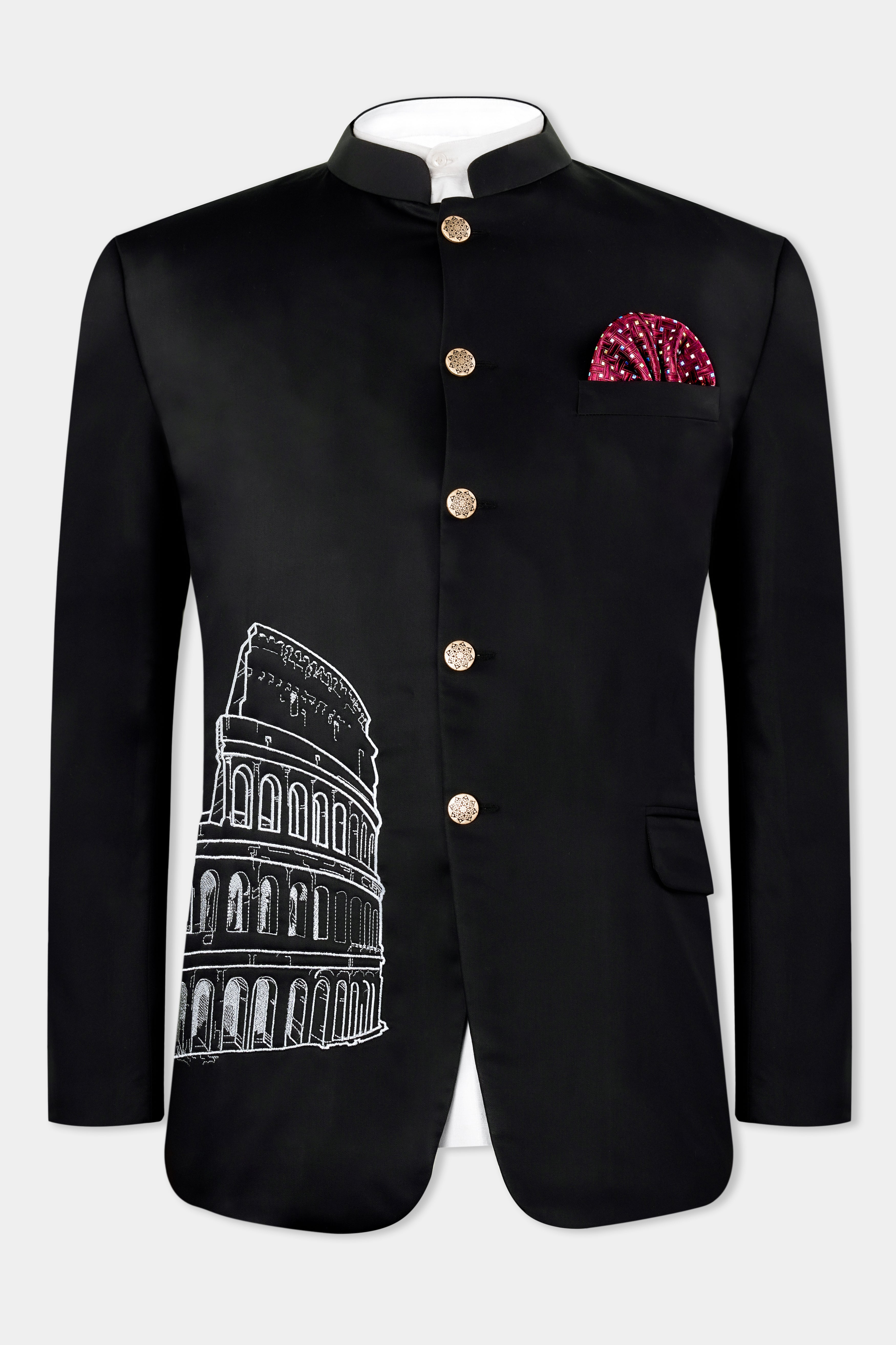 Jodhpuri deals blazer black