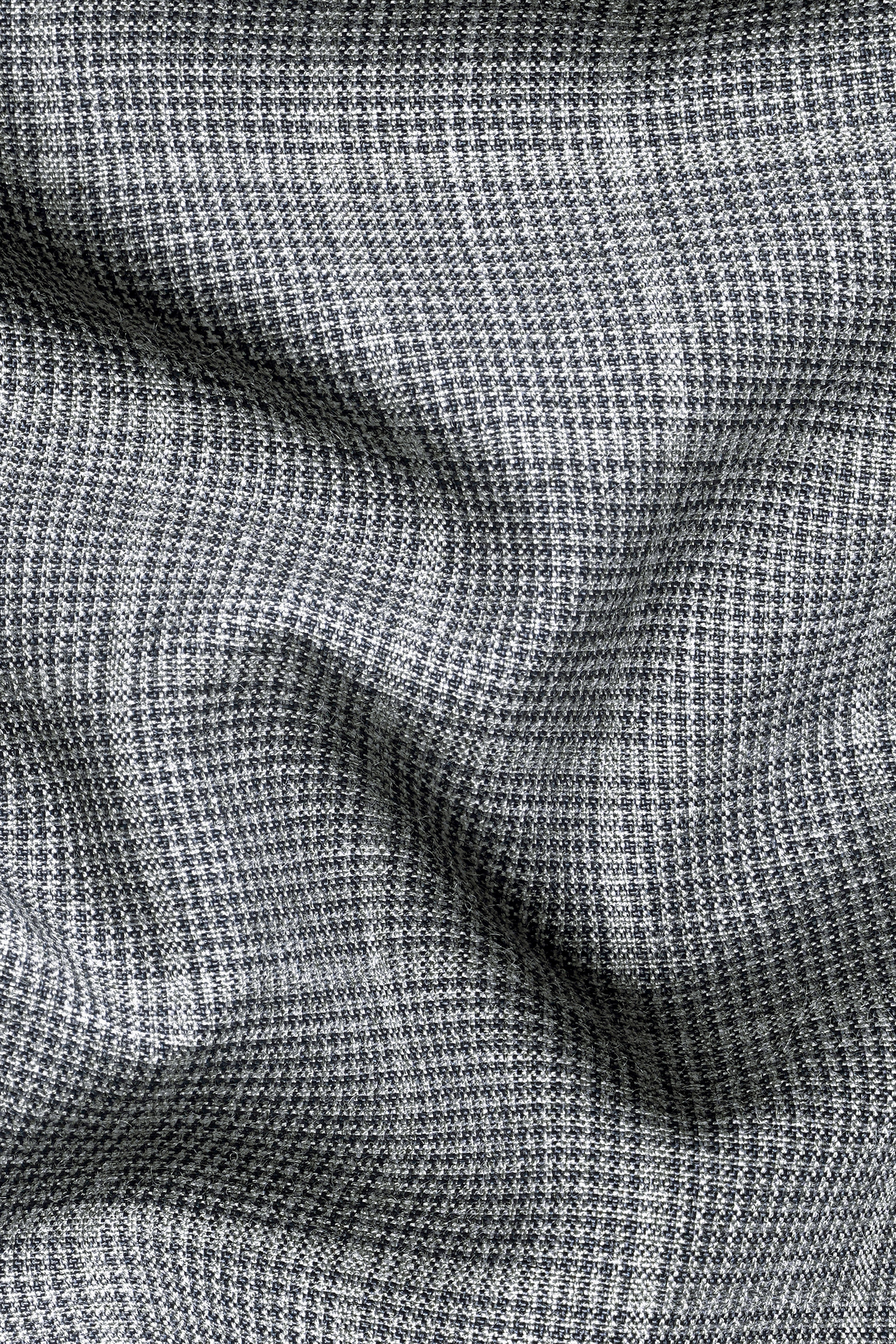 Boulder Gray Windowpane Wool Rich Sports Blazer