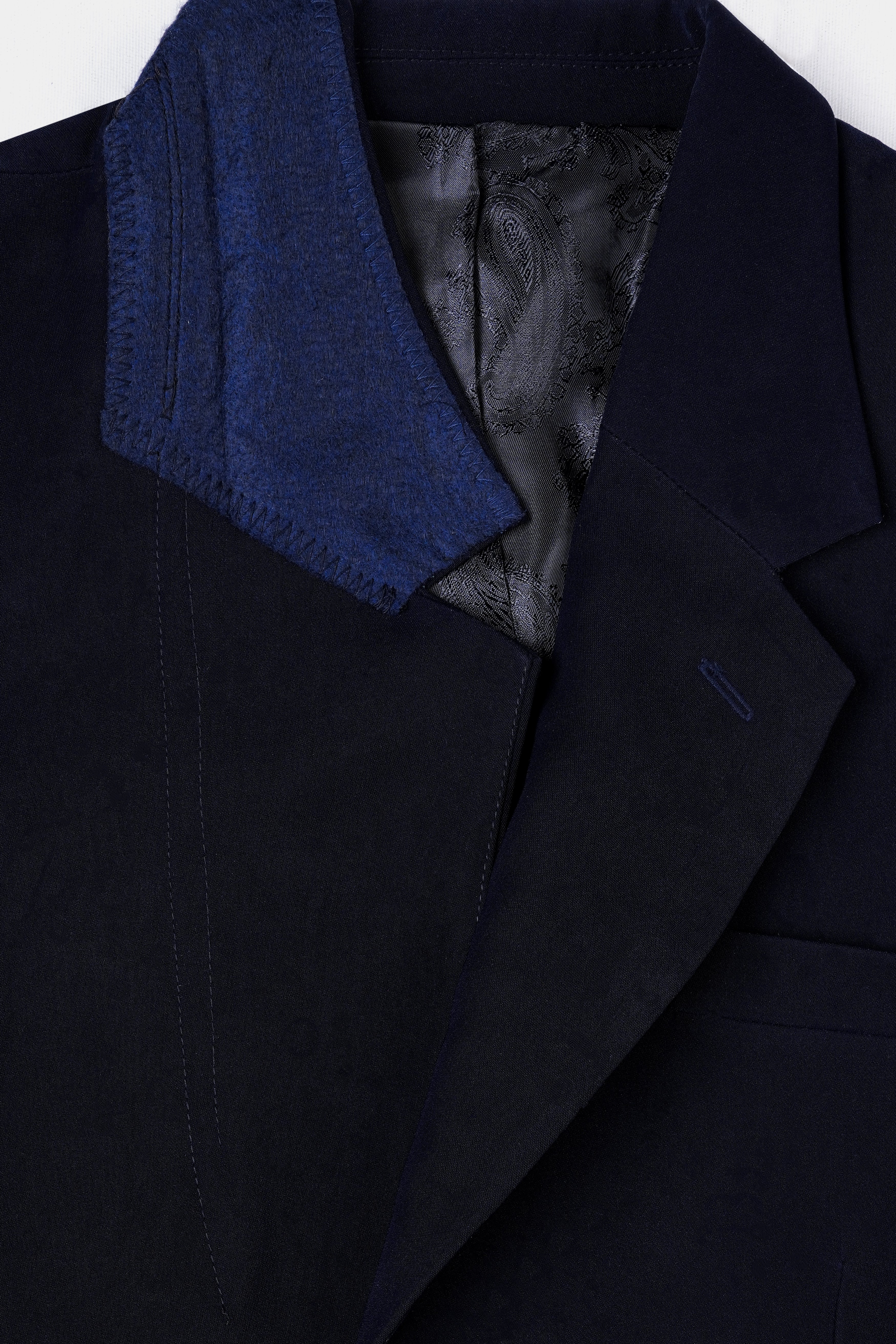 Korean Blue (The Best Blue We Have) Wool Rich Stretchable Traveler Blazer