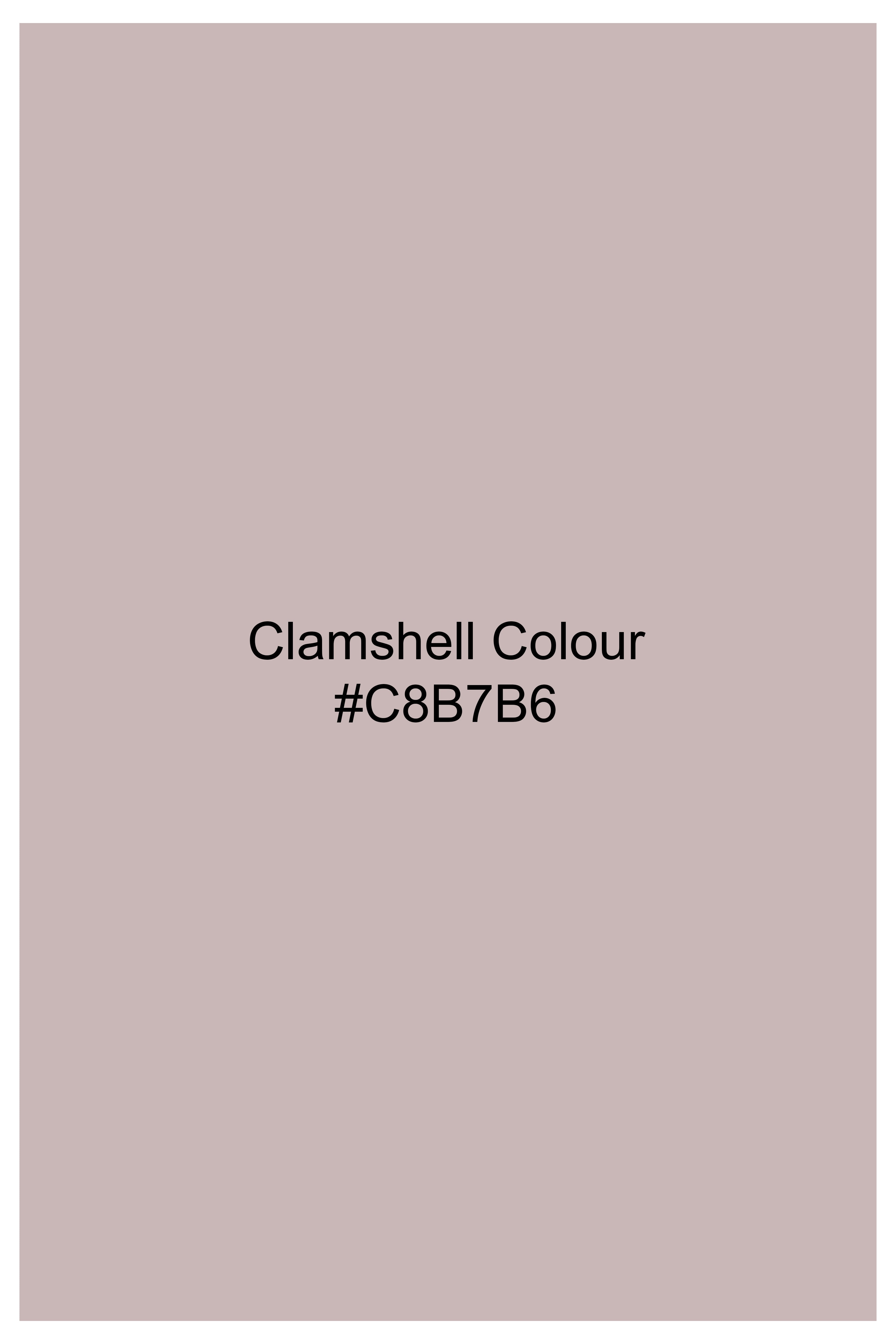 Clamshell Cream Wool Rich Bandhgala Blazer
