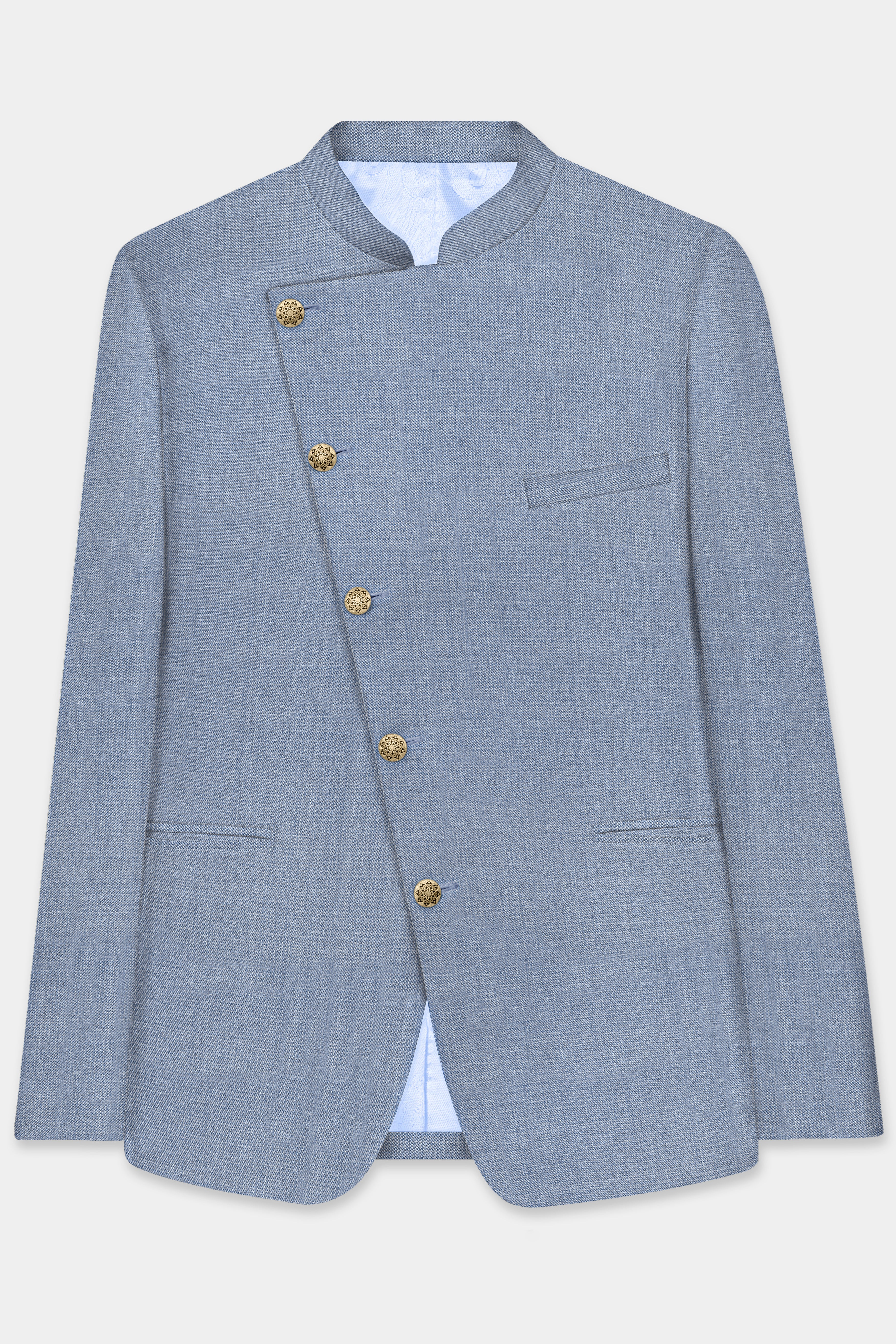 Indo western blazer hot sale with jeans