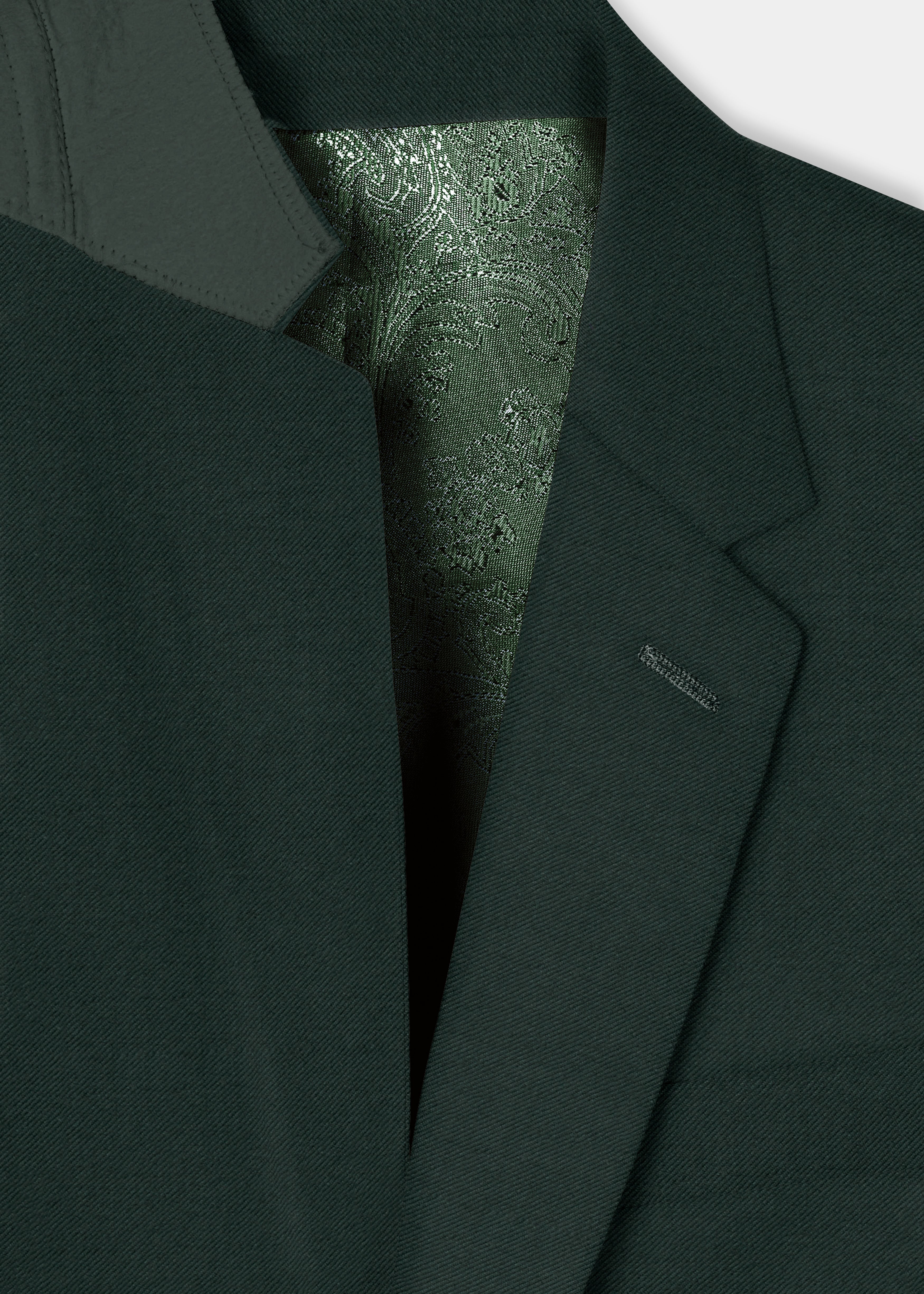 Celtic Green Wool Rich Blazer