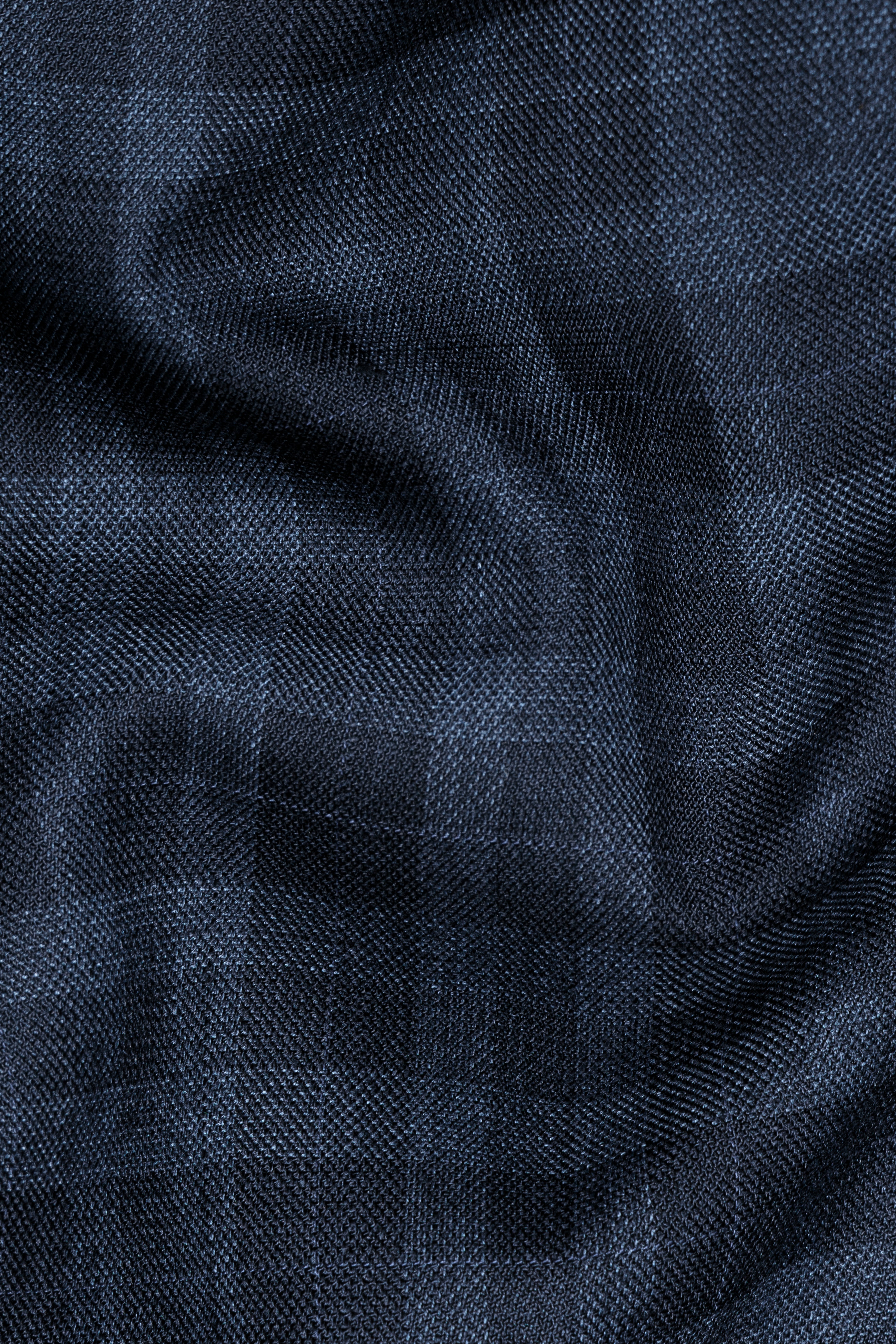 Baltic Blue Windowpane Wool Rich Blazer