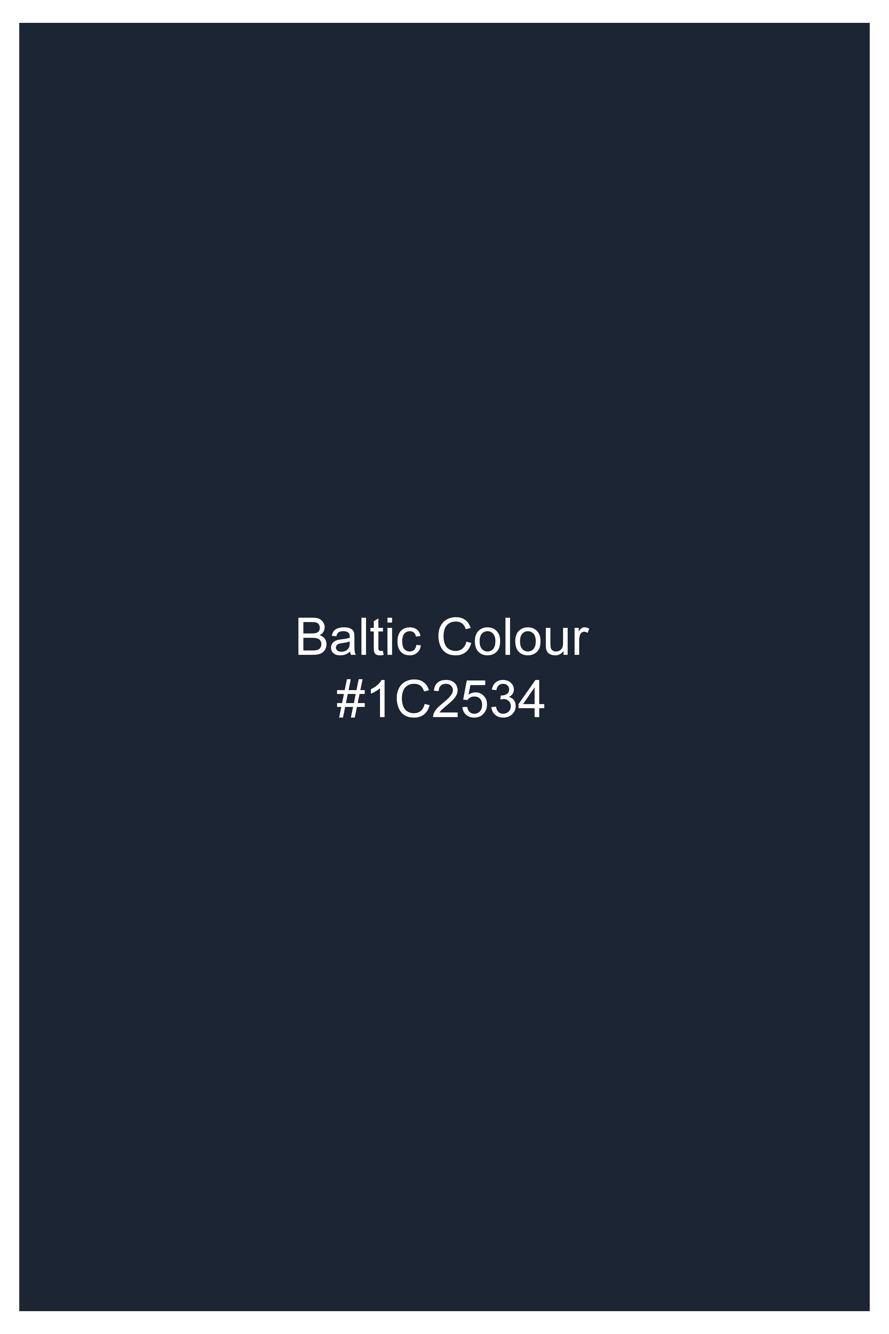 Baltic Blue Windowpane Wool Rich Tuxedo Blazer