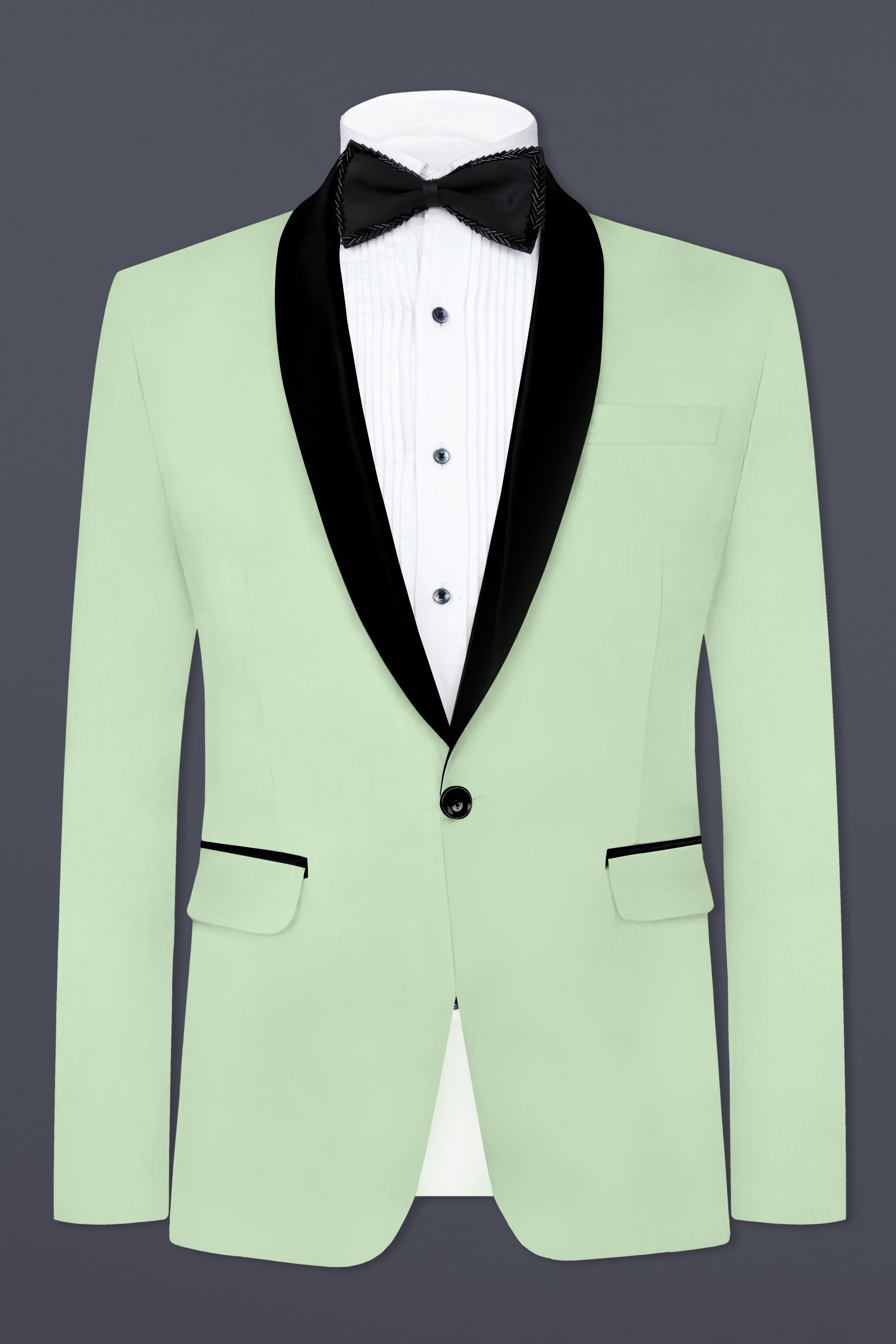 Pixie Green Tuxedo Blazer