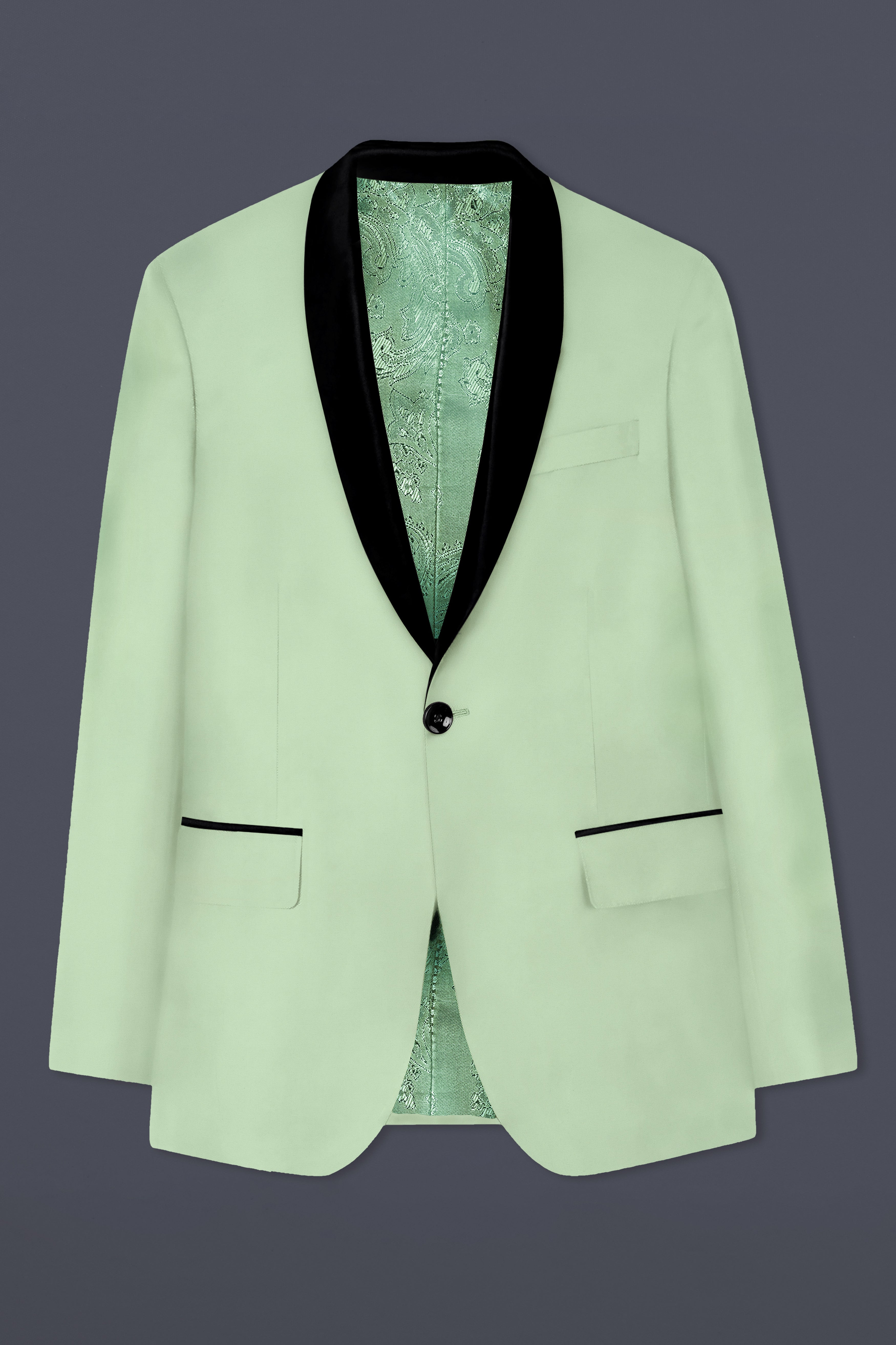 Pixie Green Tuxedo Blazer