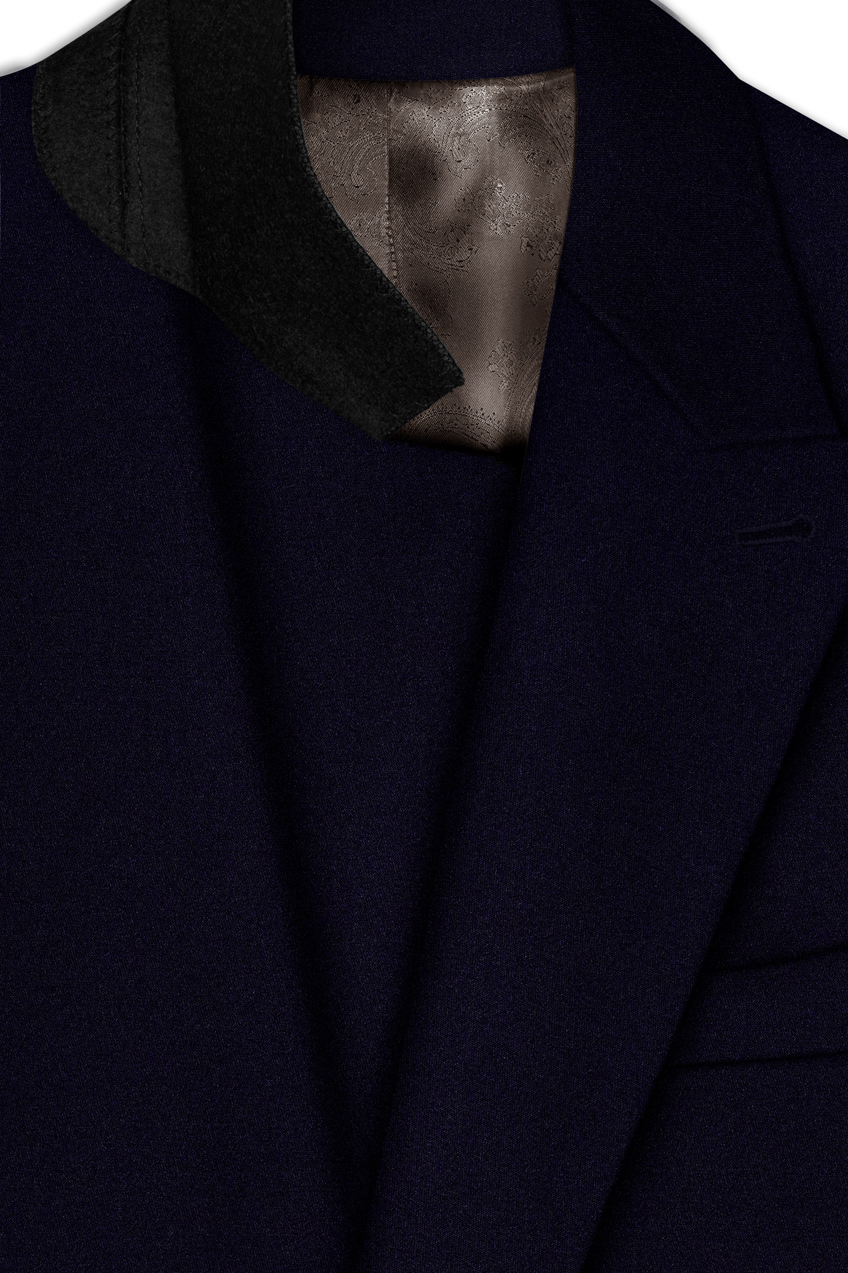 Vistaro-Korean Blue (The Best Blue We Have) Wool Rich Double Breasted Stretchable traveler Blazer