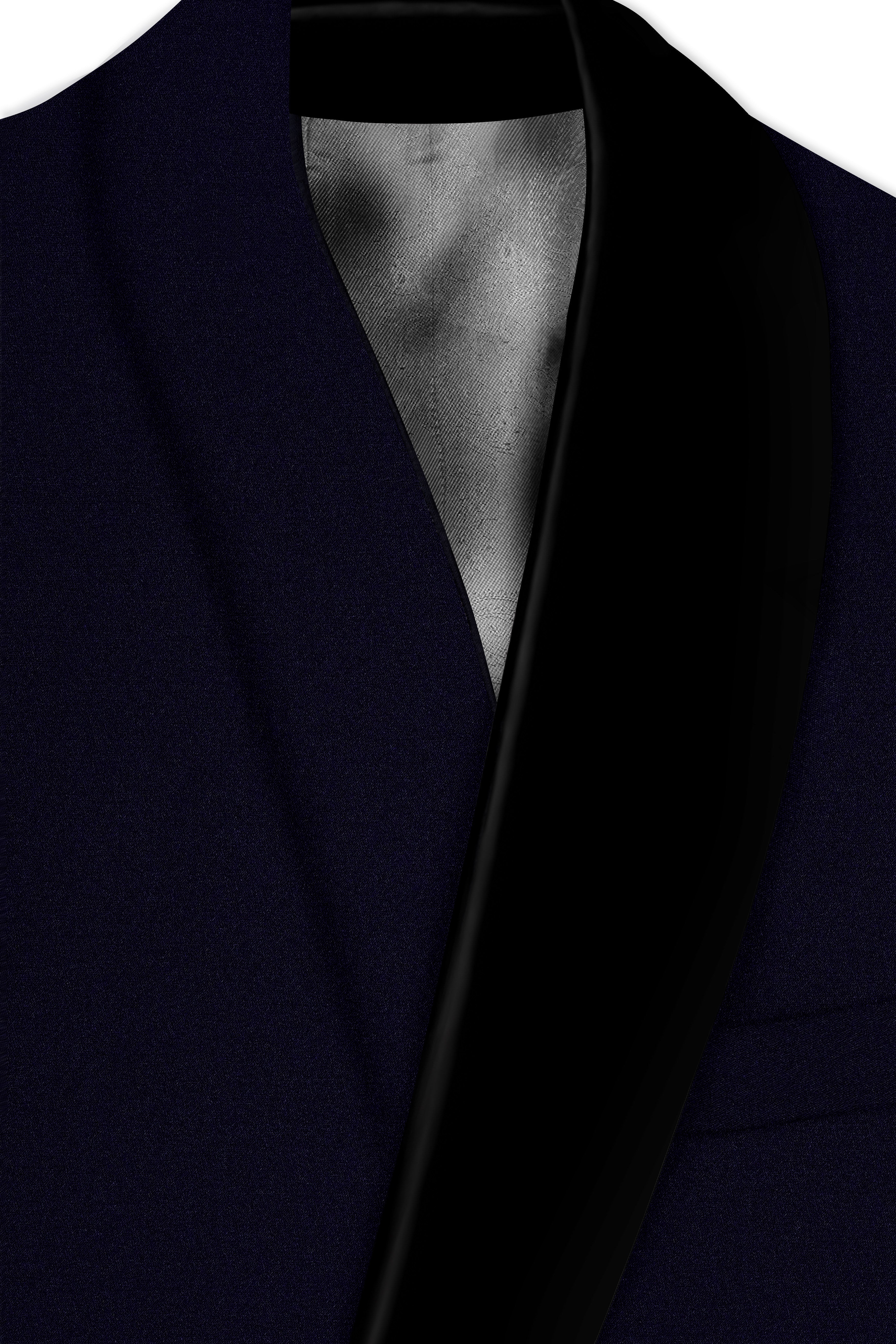 Vistaro-Korean Blue (The Best Blue We Have) 4-Way Stretch Wrinkle-Free Wool Rich Tuxedo Slight Stretch Blazer