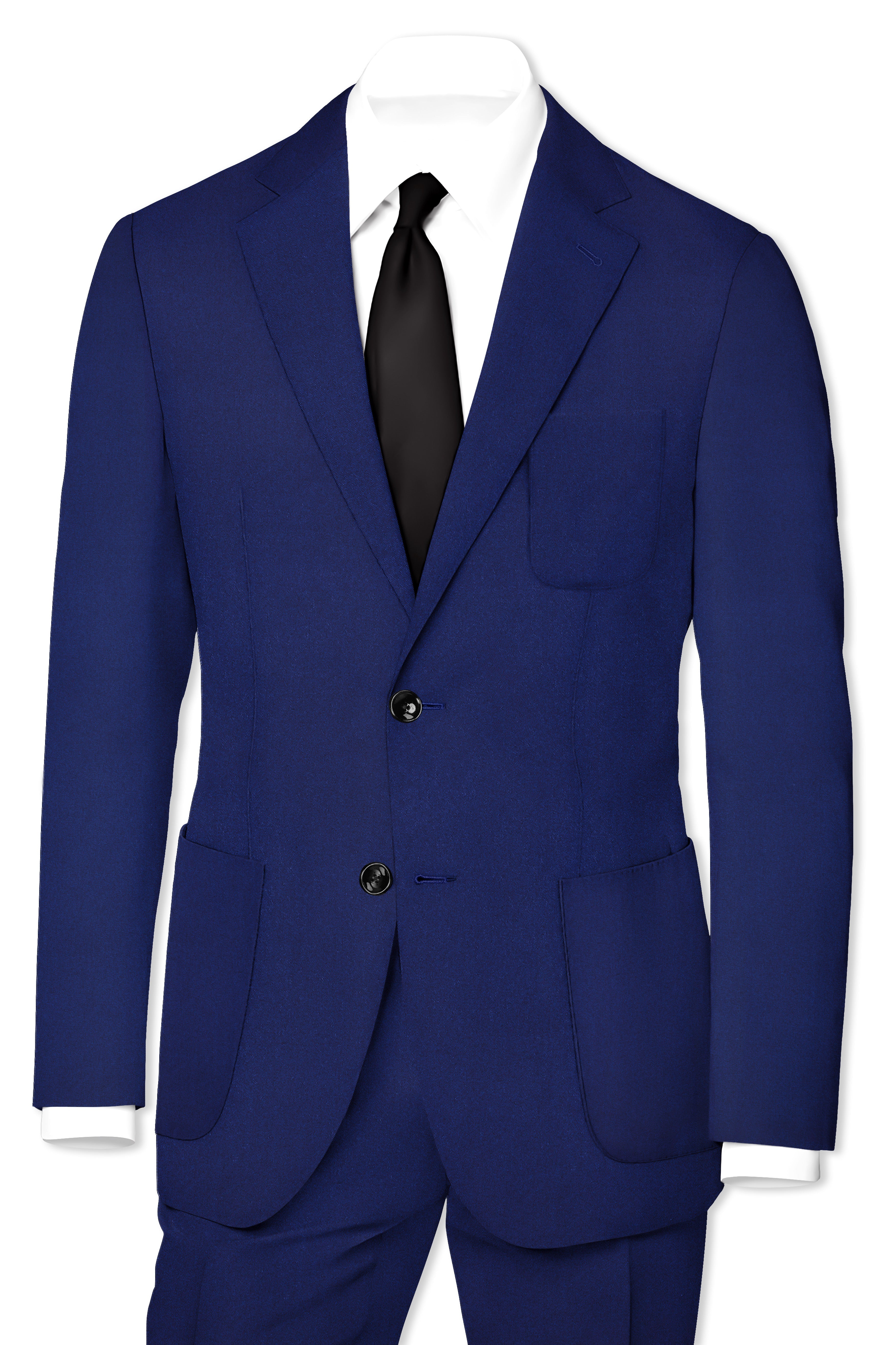 Premivell-Nile Blue Premium Cotton Single Breasted Sports Blazer