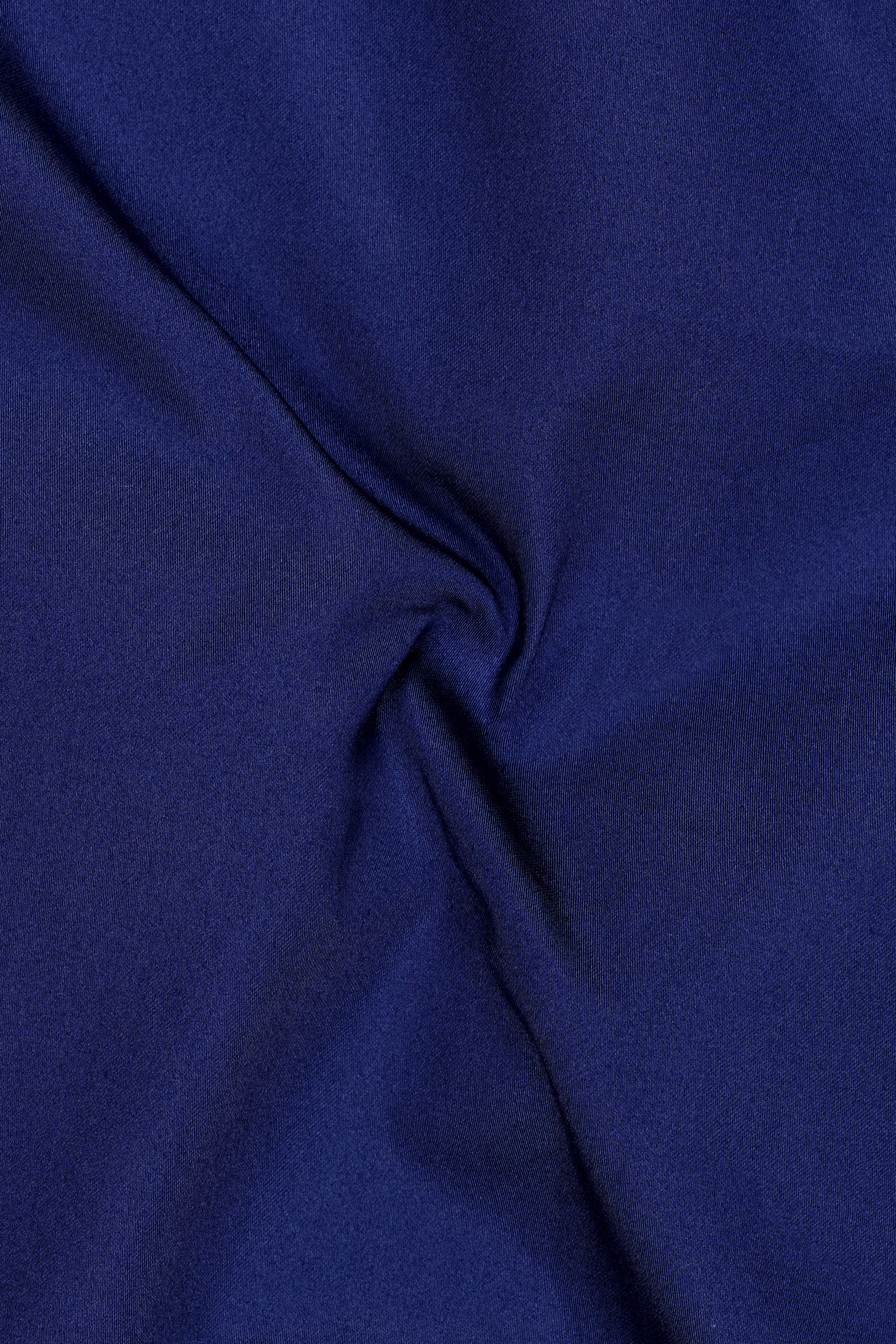 Premivell-Nile Blue Premium Cotton Single Breasted Sports Blazer