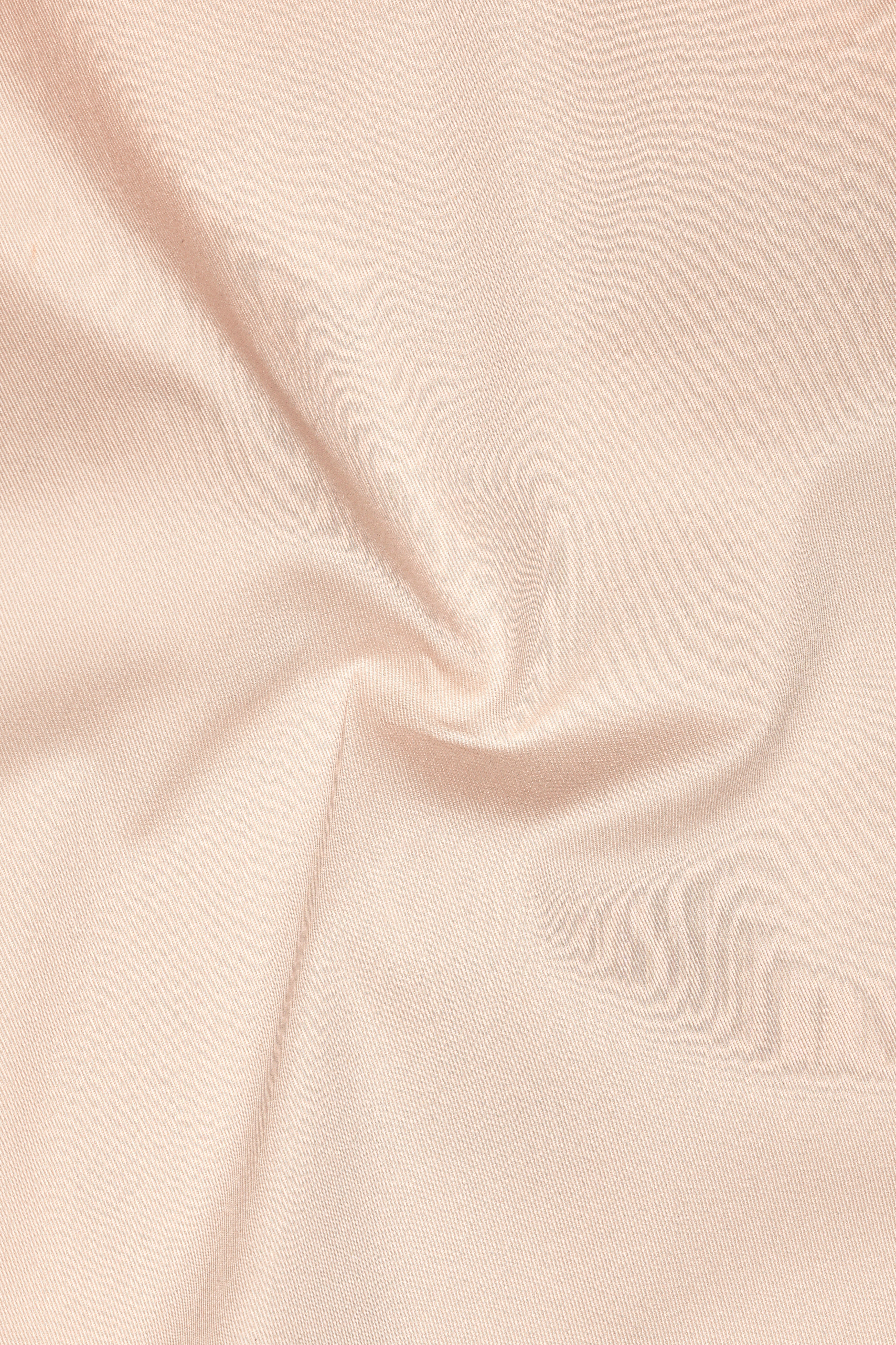 Ivocrest-Albescent Cream Premium Cotton Single Breasted Sports Blazer