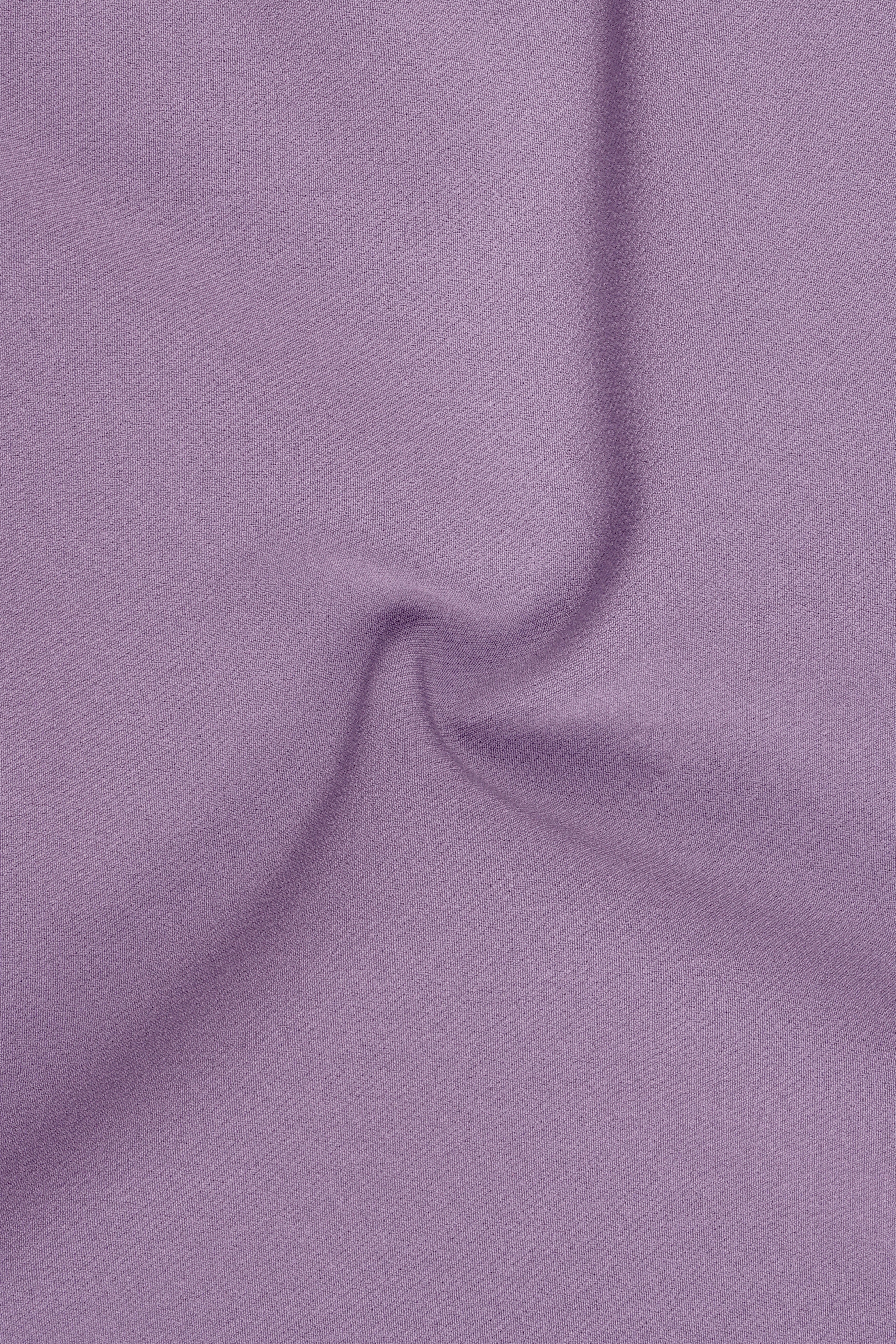 Violeto-Korean Mobster Purple 4-Way Stretch Wool Rich Tuxedo Blazer