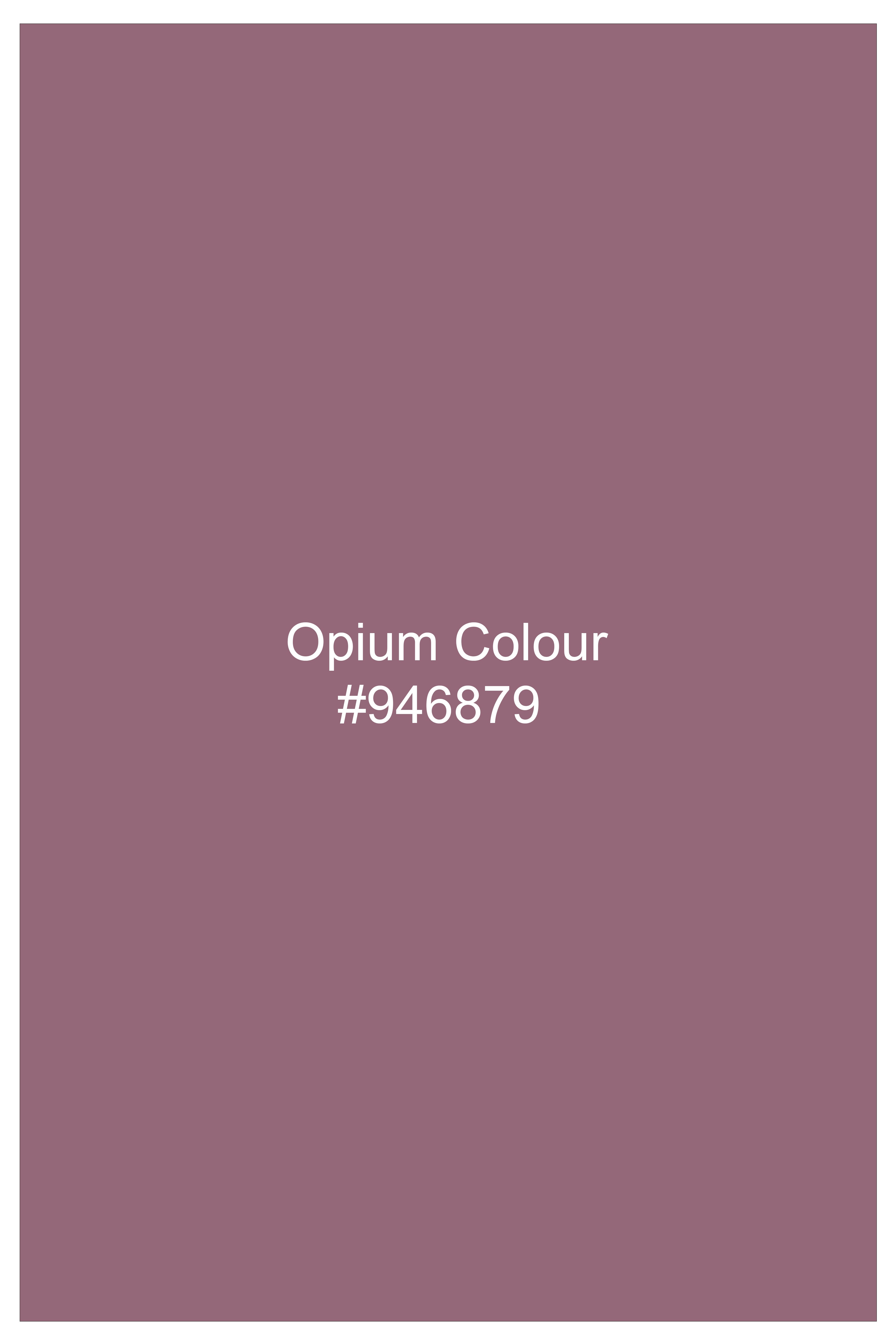 Rouge-Korean Opium Pink 4-Way Stretch Wrinkle-Free Wool Rich Single Breasted Blazer