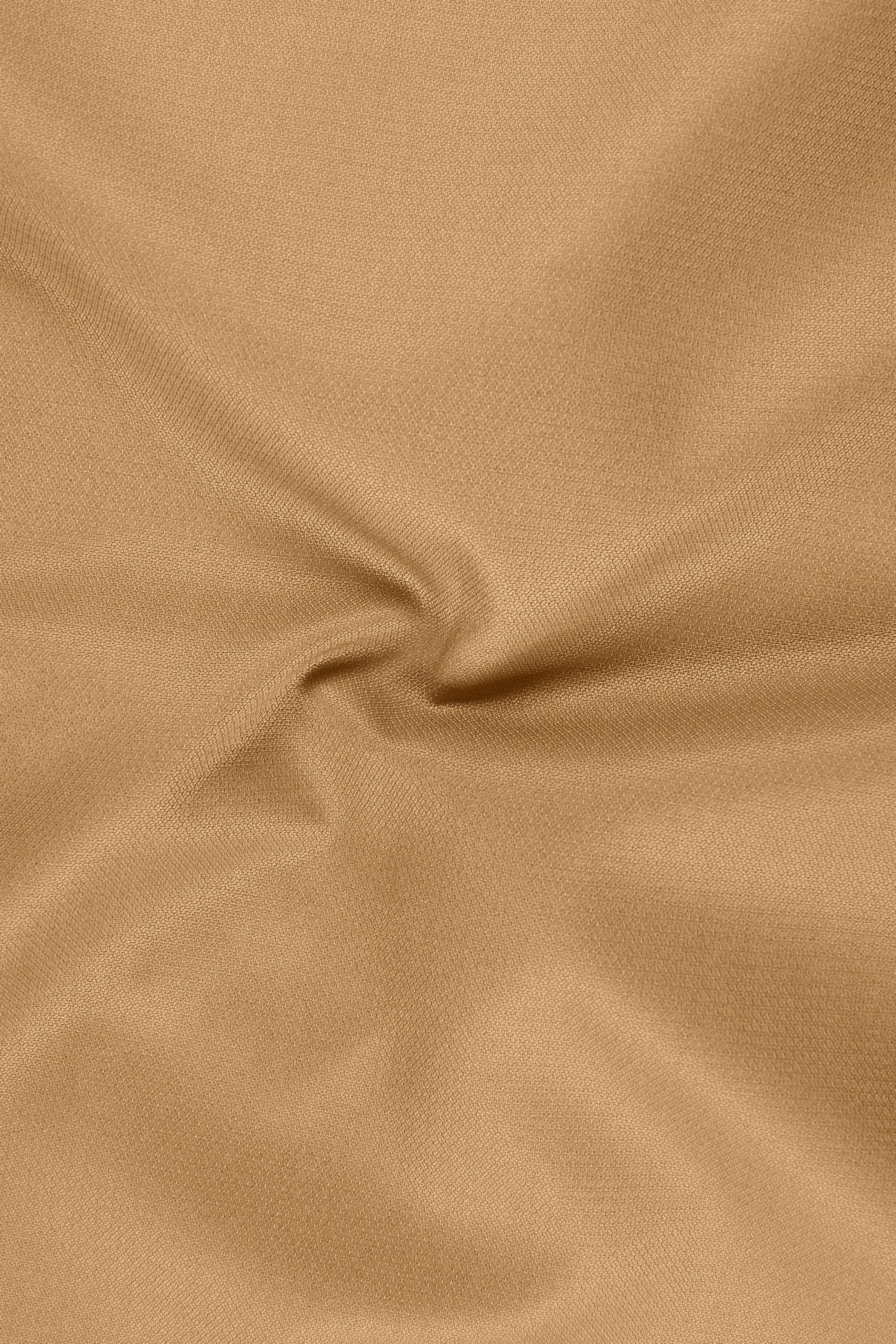 Sienna-Teak Brown Diamond Textured Wool Rich Slight Stretch Double Breasted Blazer