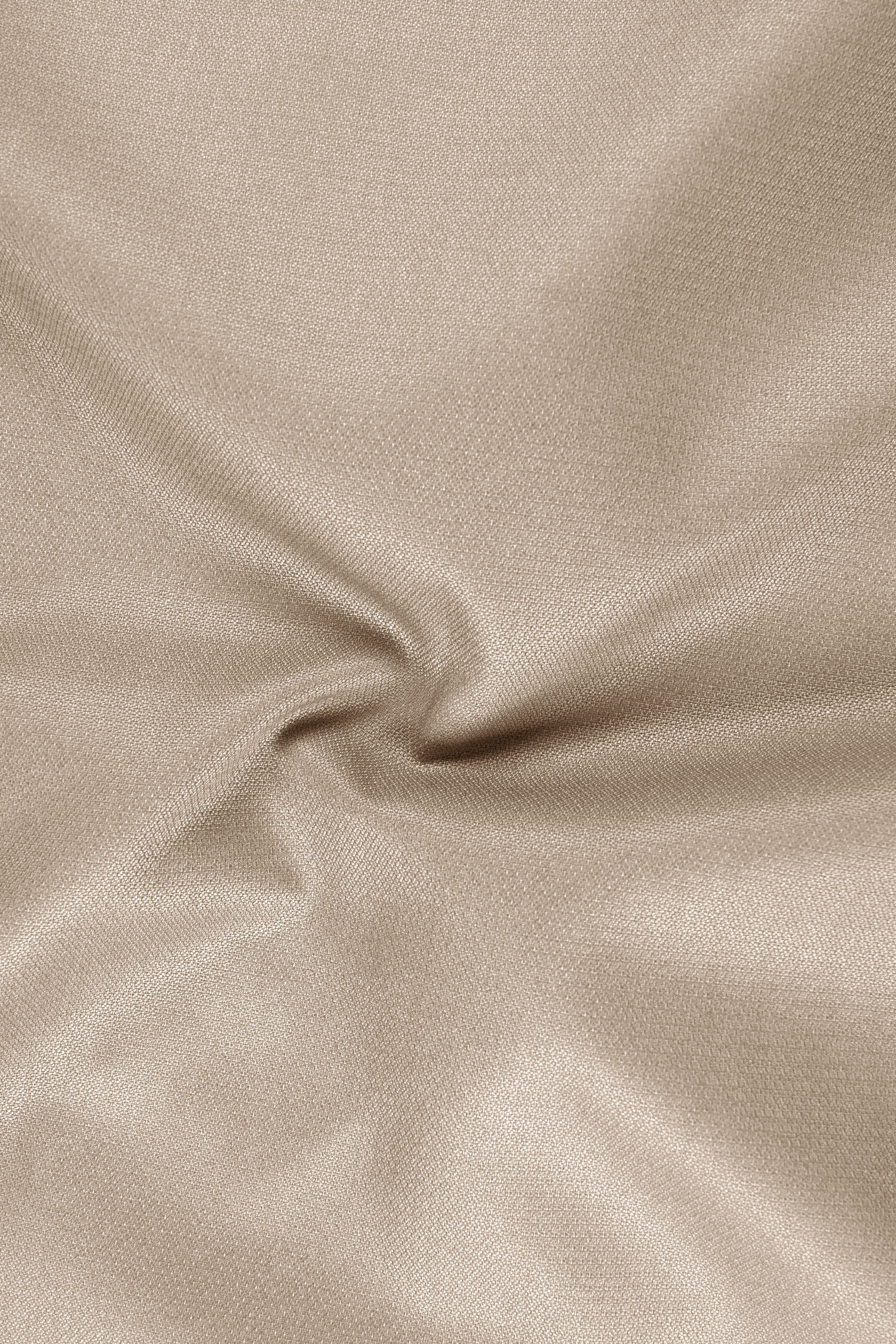Sienna-Malta Cream Diamond Textured Wool Rich Slight Stretch Double Breasted Blazer