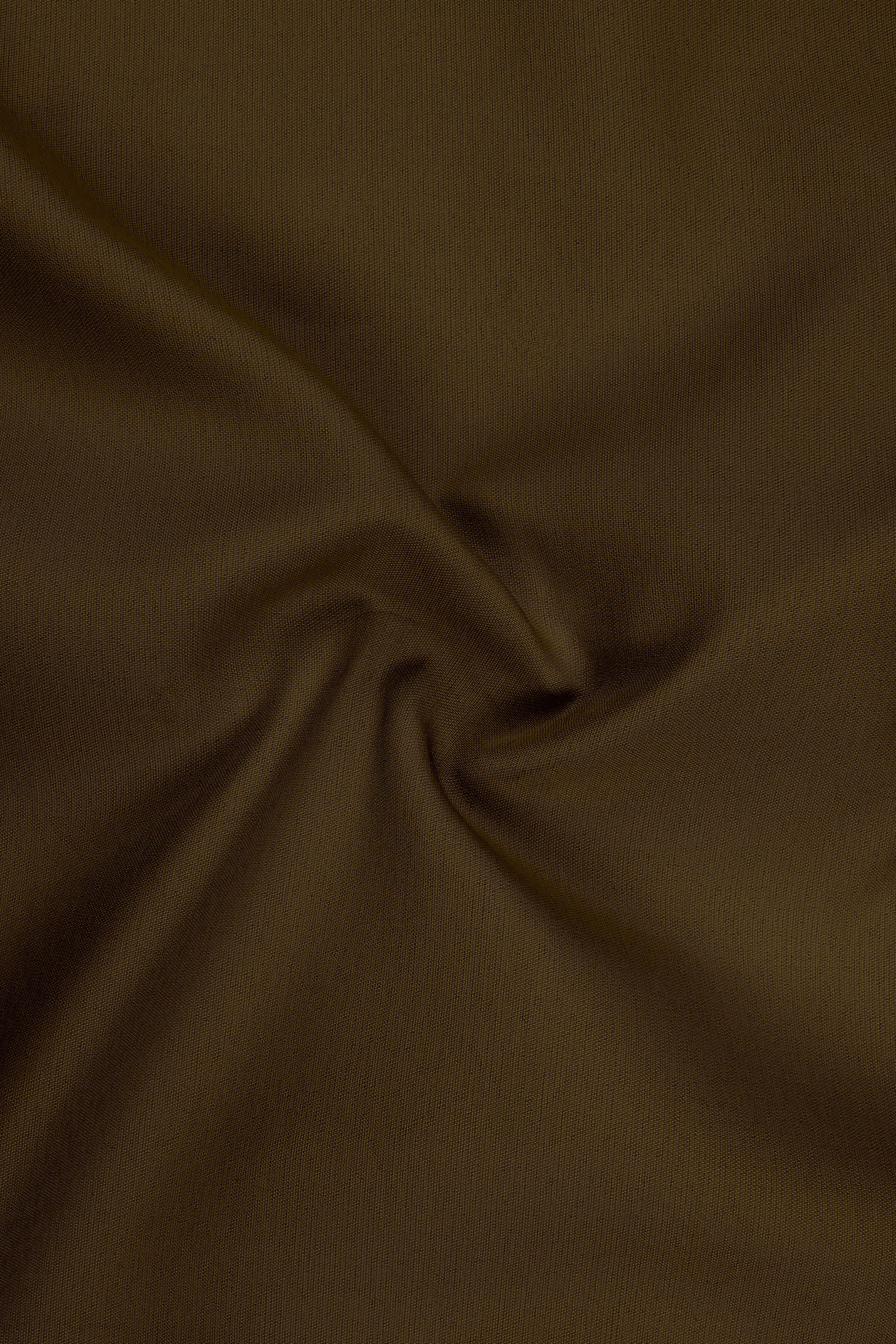 Terra-Korean Tumbleweed Brown 4-Way Stretch Wrinkle-Free Wool Rich Double Breasted Blazer