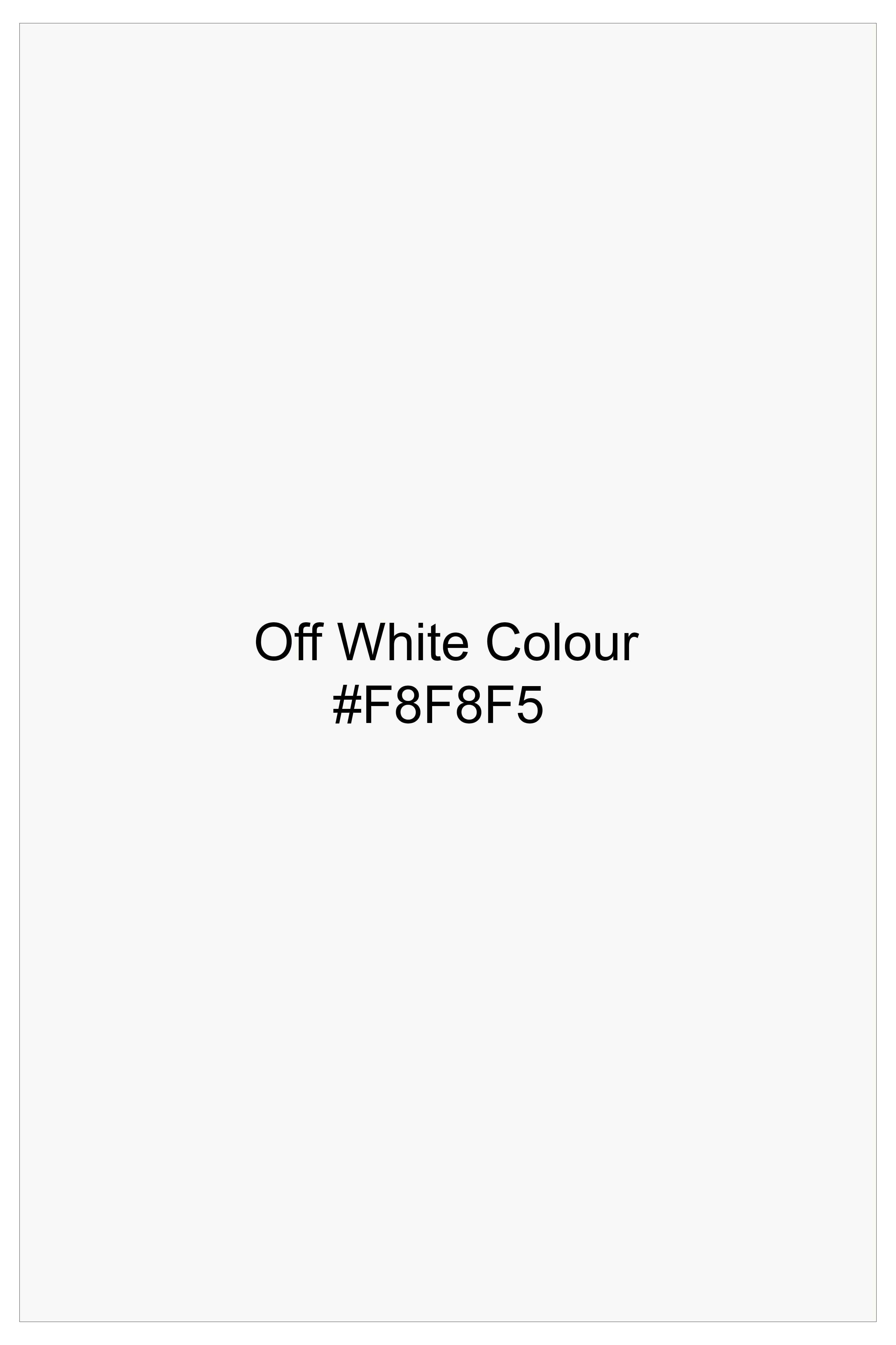 Celio-Korean Off White 4-Way Stretch Wrinkle-Free Wool Rich Double Breasted Blazer