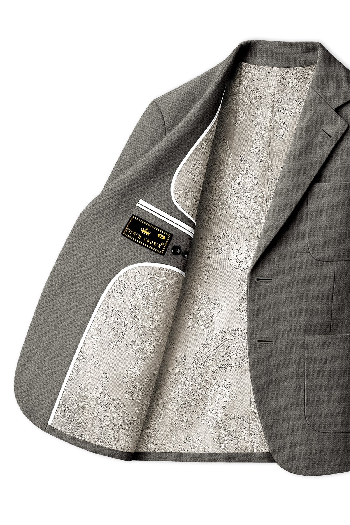 Viridian-Concord Green Luxurious Linen Single Breasted Sports Blazer