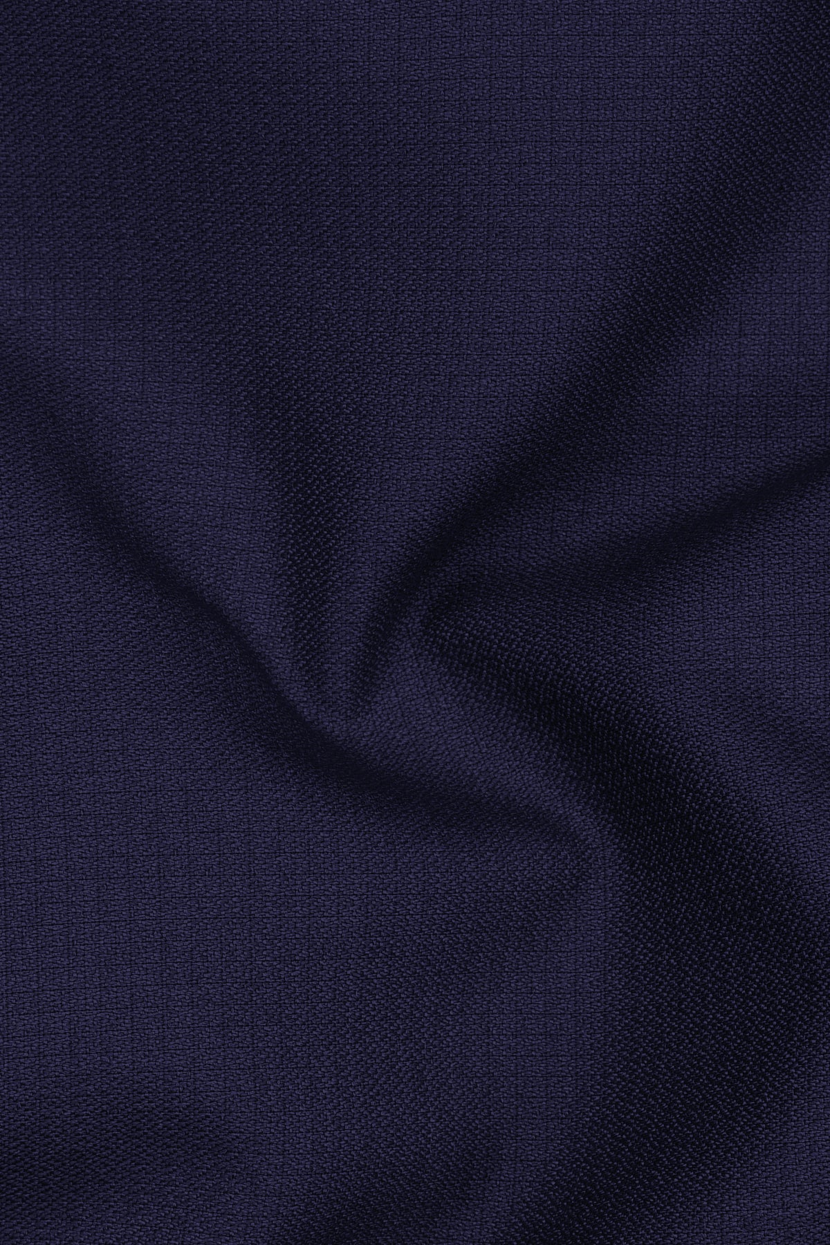 Nocturne-Mirage Navy Diamond Textured Wool Rich Slight Stretch Tuxedo Blazer