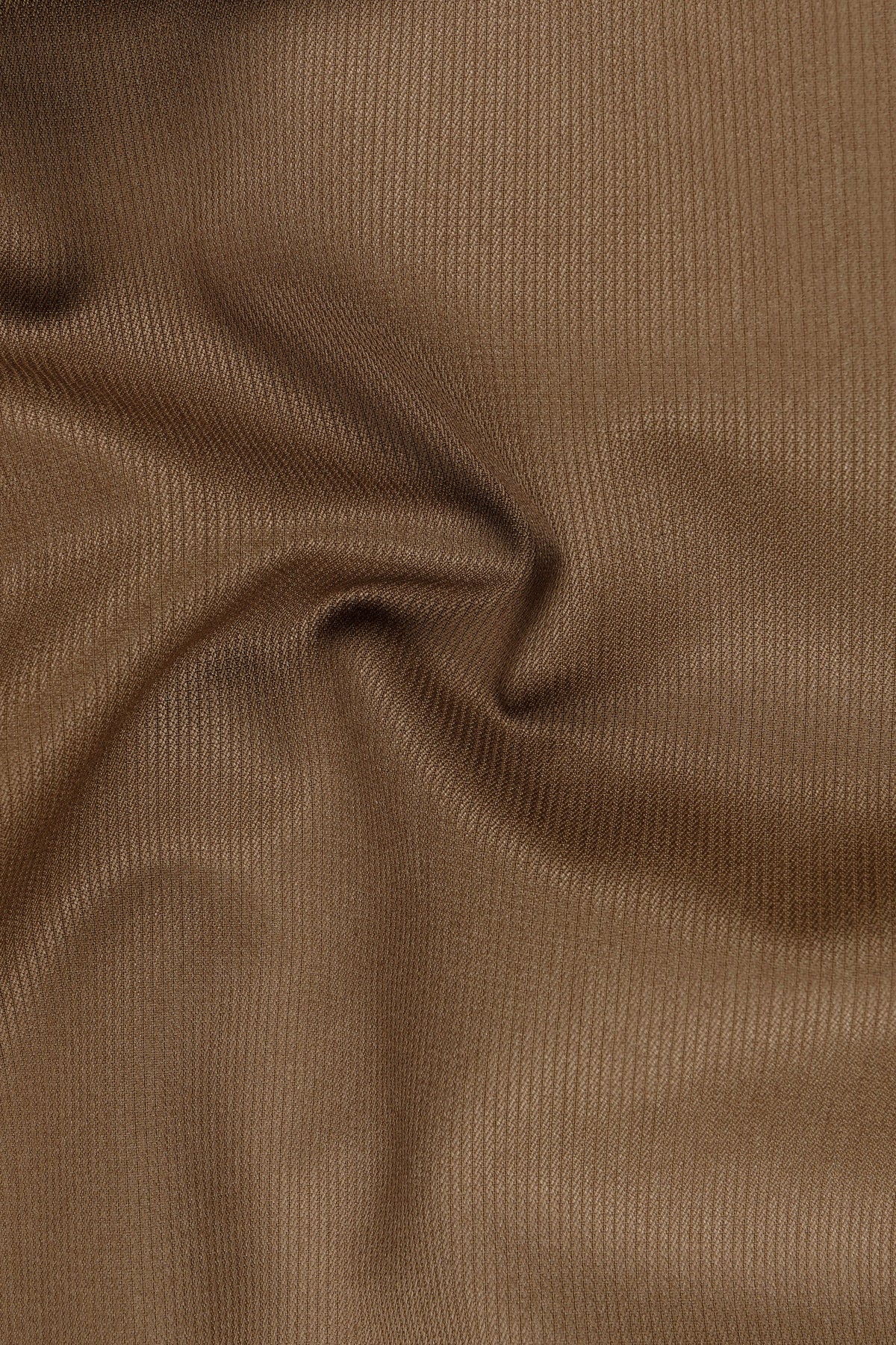 Weston-Millbrook Brown Diamond Textured Wool Rich Slight Stretch Double Breasted Blazer
