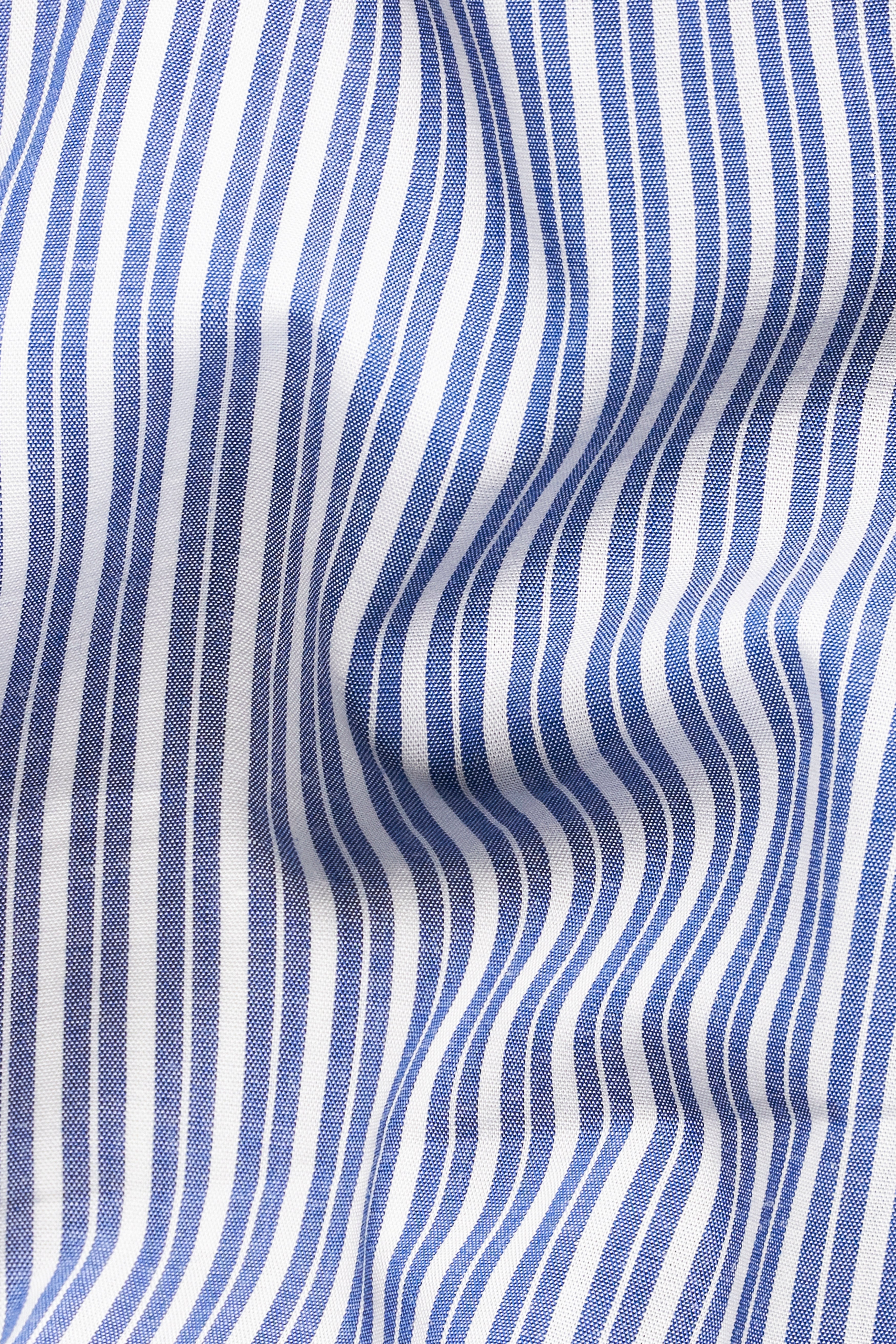 Bayoux Blue With White Striped Premium Cotton Boxer BX523-28, BX523-30, BX523-32, BX523-34, BX523-36, BX523-38, BX523-40, BX523-42, BX523-44