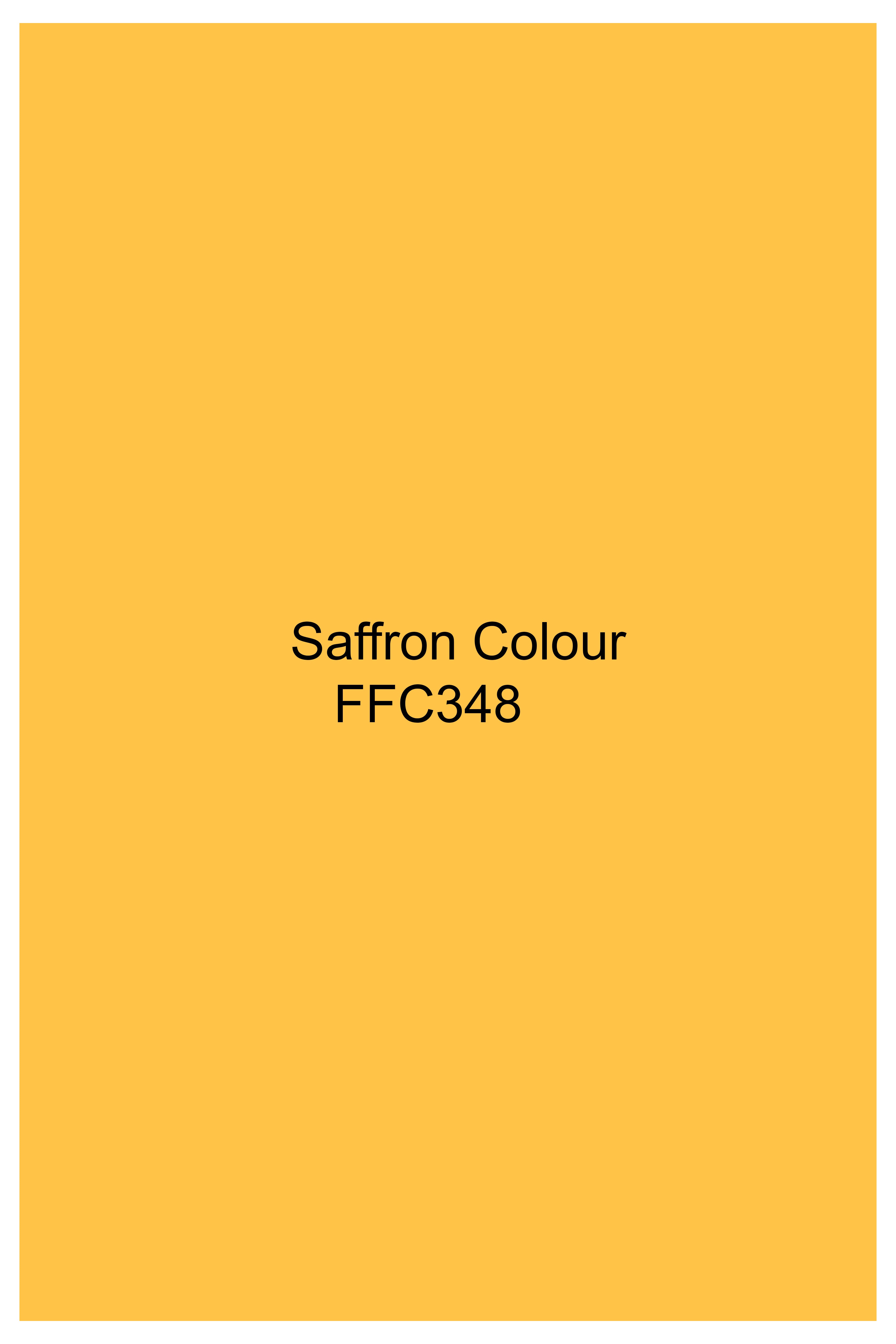 Saffron Yellow Solid Premium Cotton Boxer BX543-28, BX543-30, BX543-32, BX543-34, BX543-36, BX543-38, BX543-40, BX543-42, BX543-44