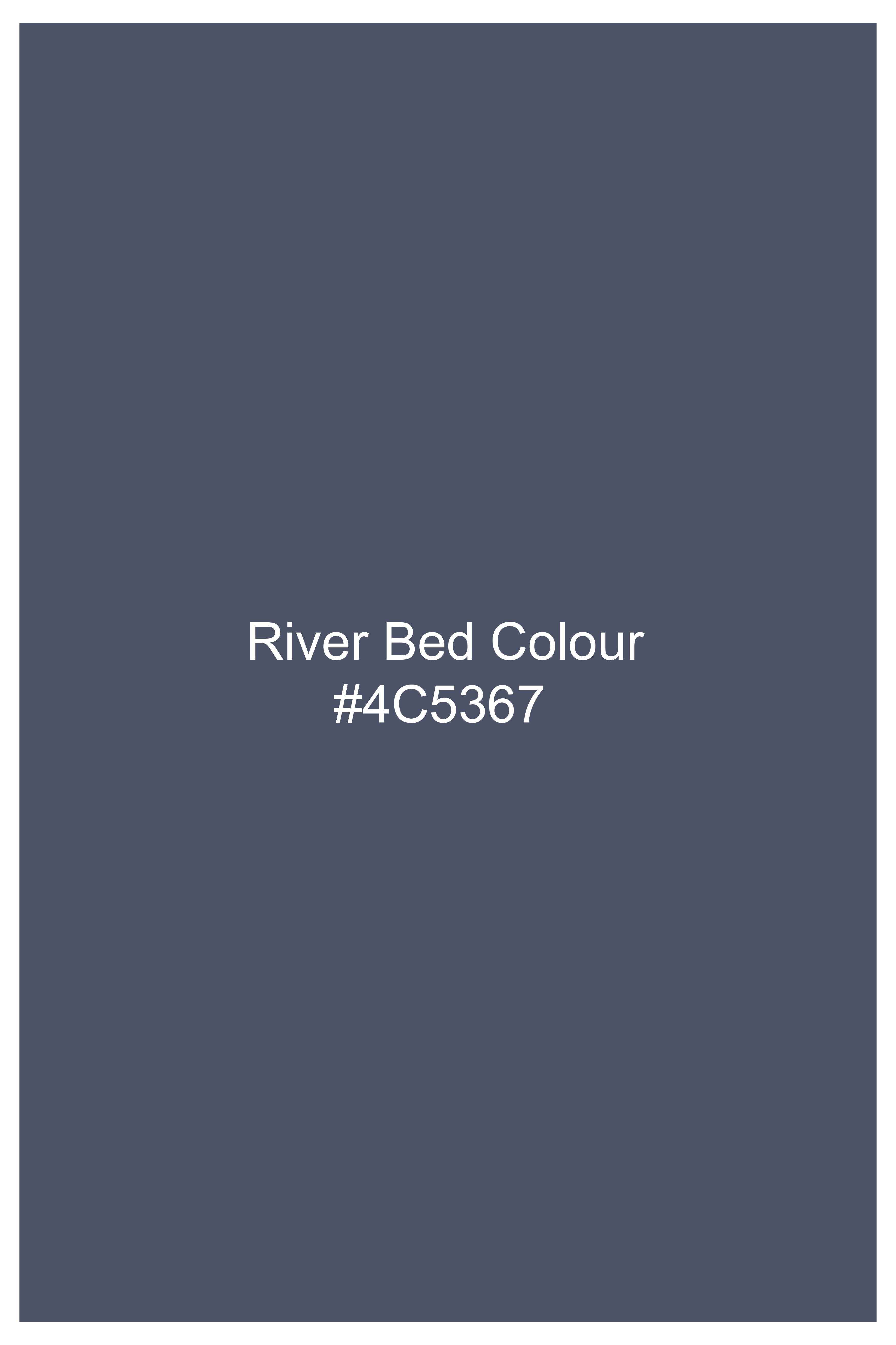 River Bed Gray Textured Premium Denim Cotton Boxer BX555-28, BX555-30, BX555-32, BX555-34, BX555-36, BX555-38, BX555-40, BX555-42, BX555-44