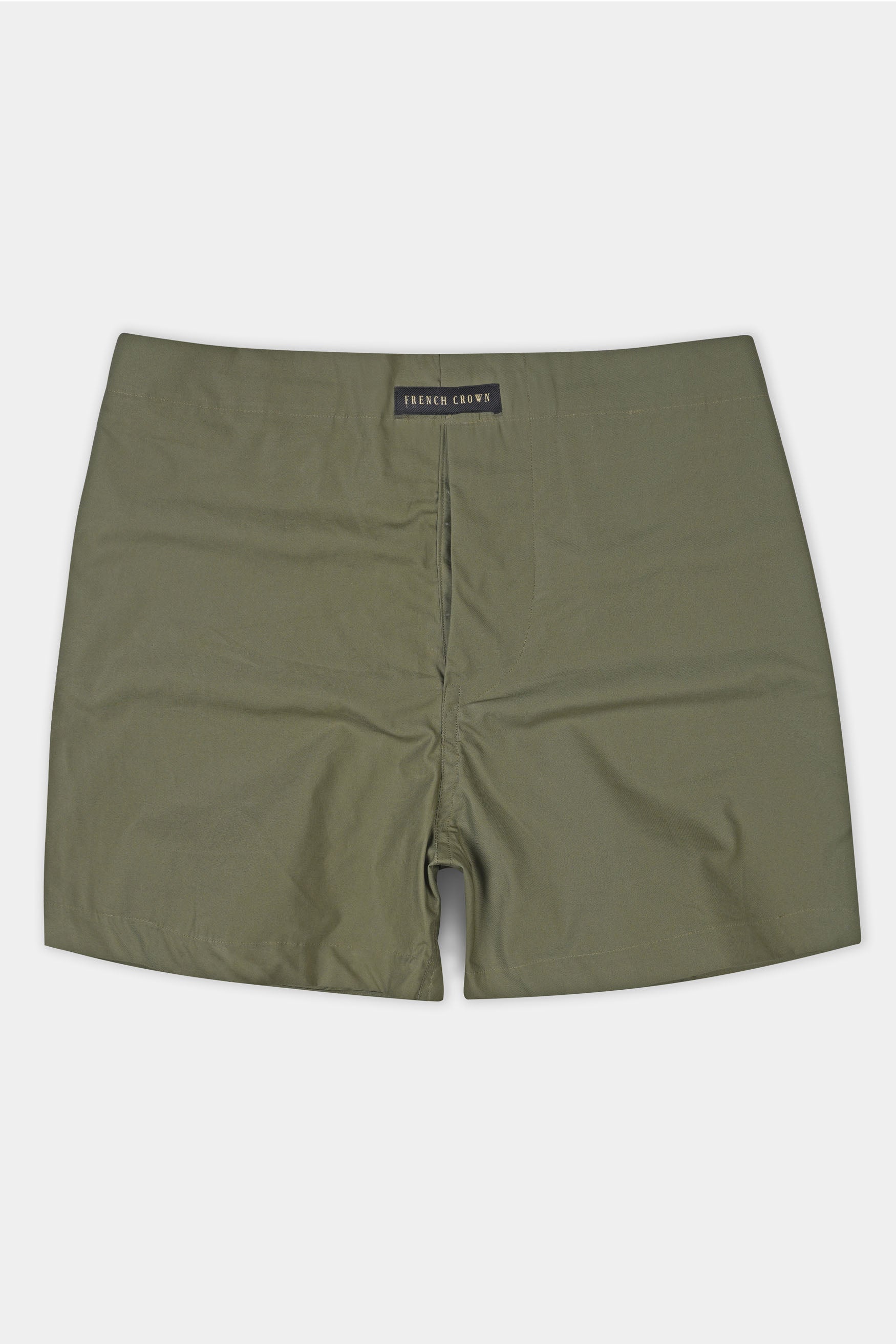Fuscous Green Premium Cotton Boxer