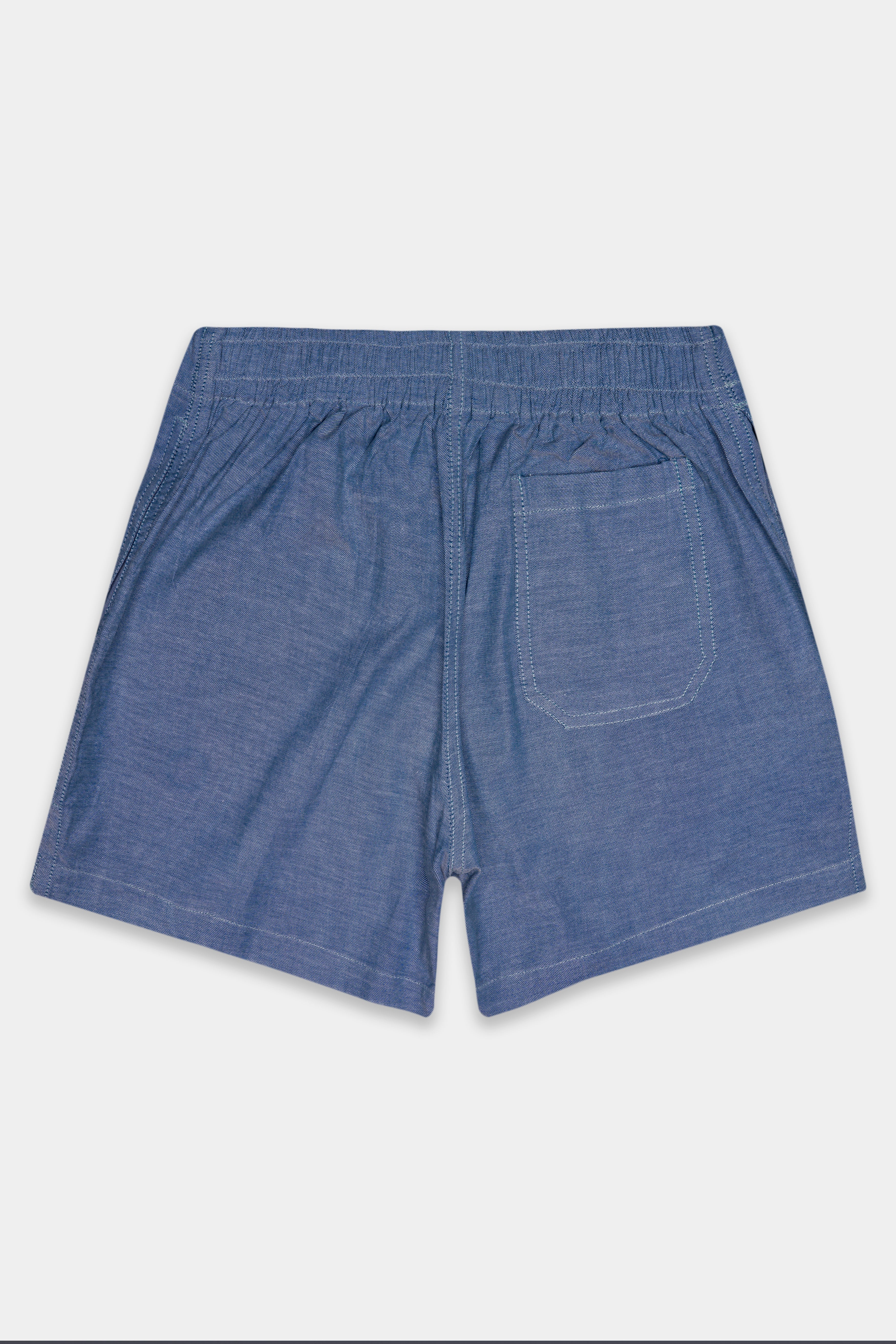 Comet Gray Solid Oxford Premium Cotton Boxer