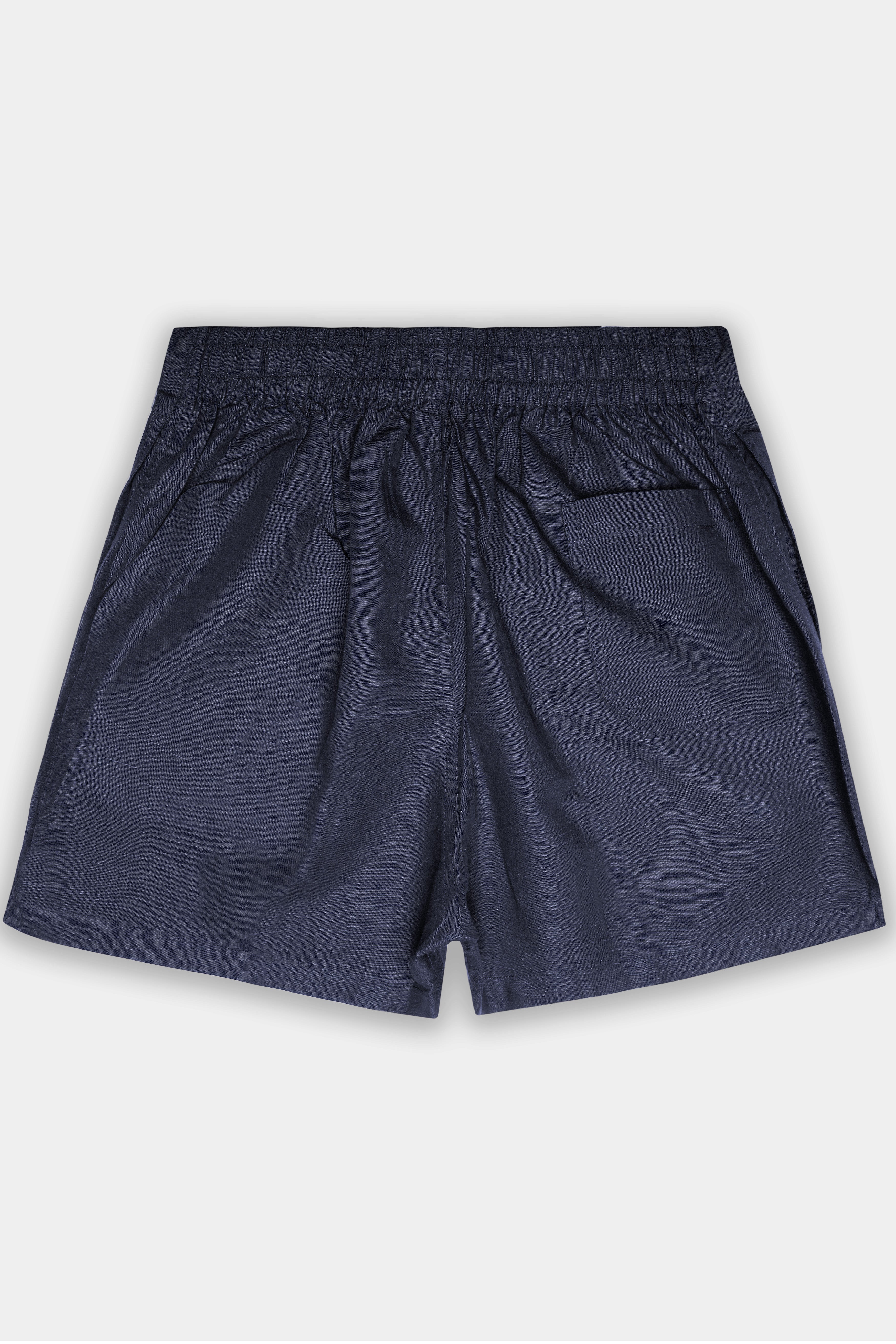 Azure Chill-Tuna Blue Solid Super Soft Luxurious Linen Boxer