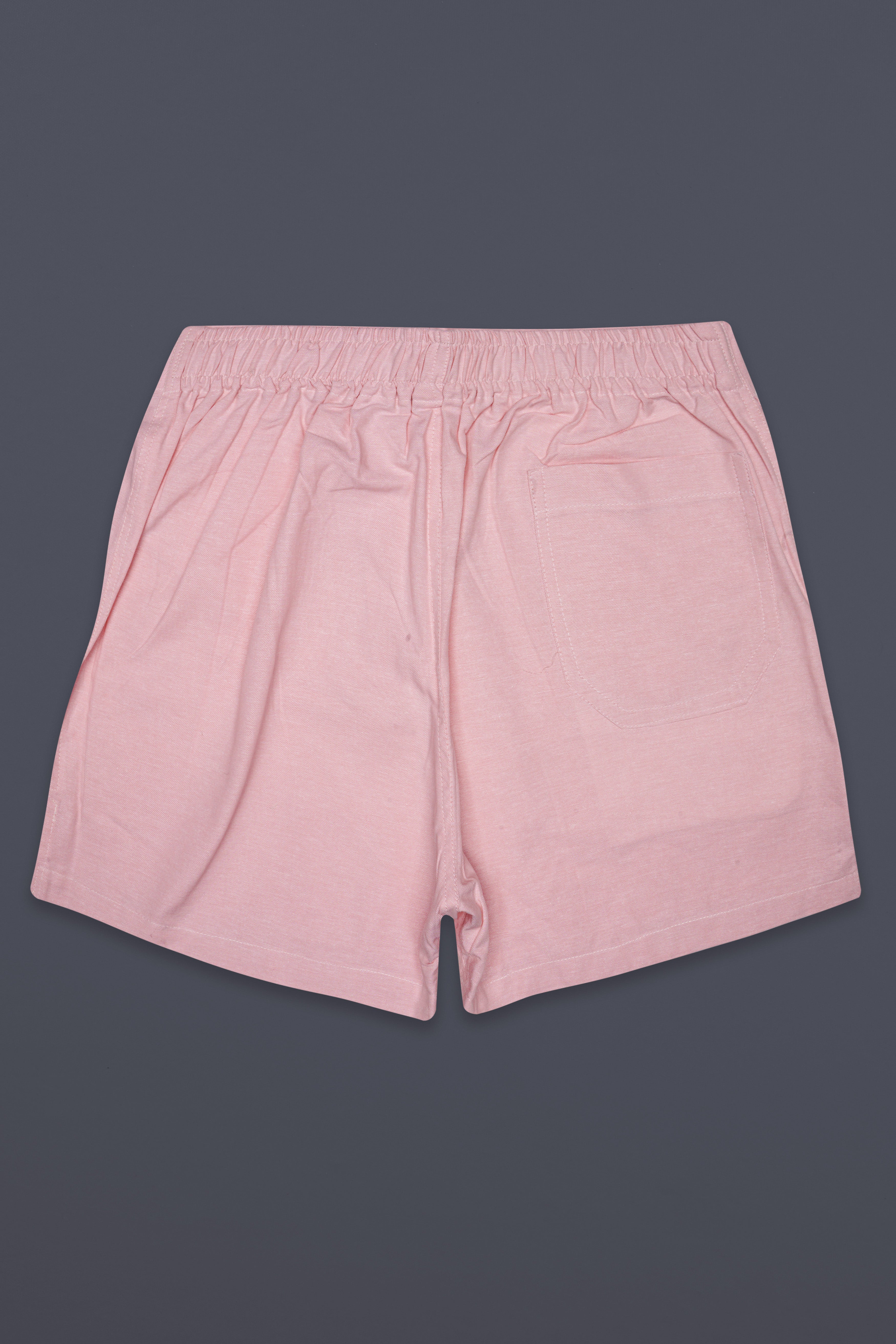 Apricot Fade-Eunry Peach Solid Oxford Premium Cotton Boxer