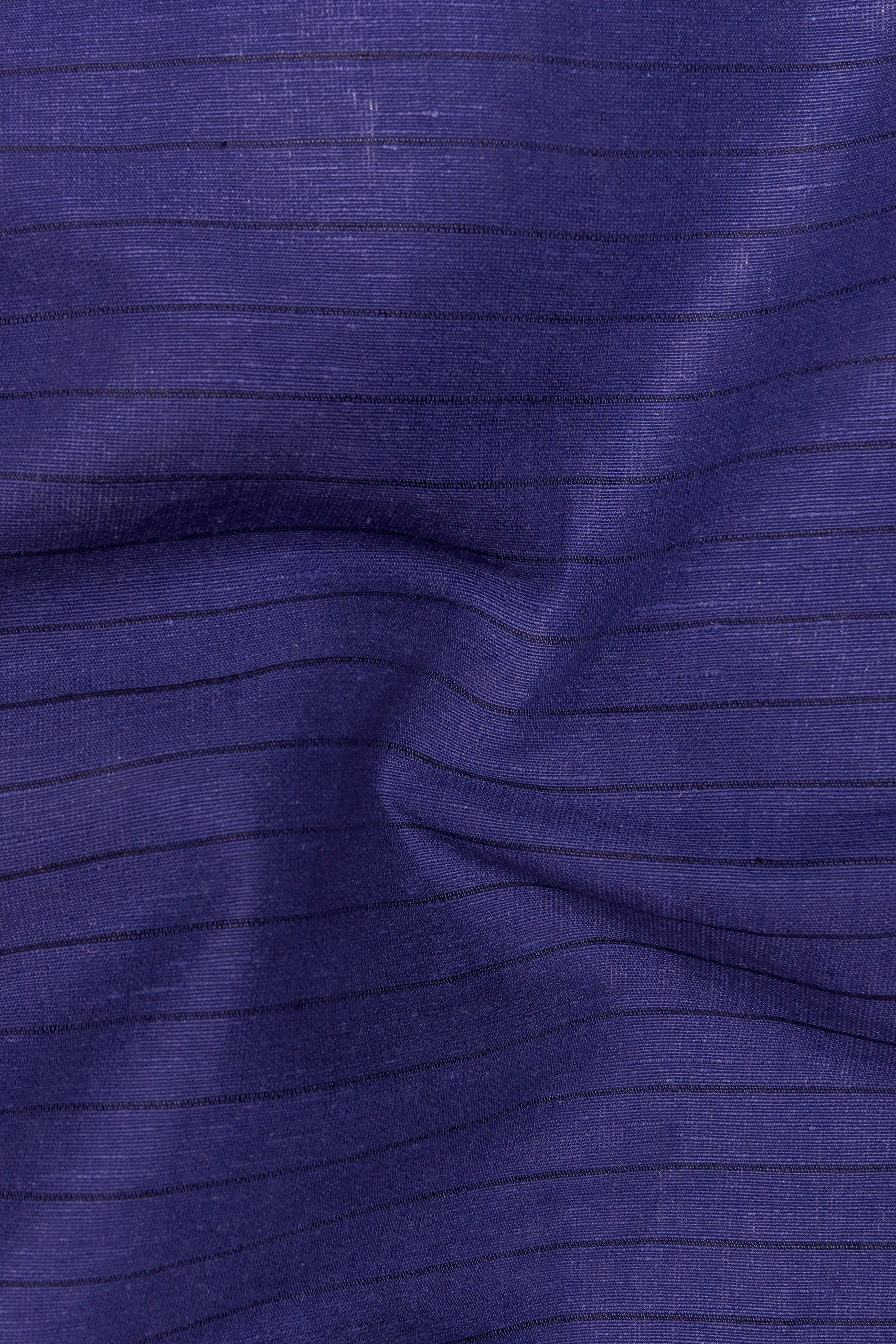 Midnight-Jacarta Blue Striped Chambray Premium Cotton Boxer