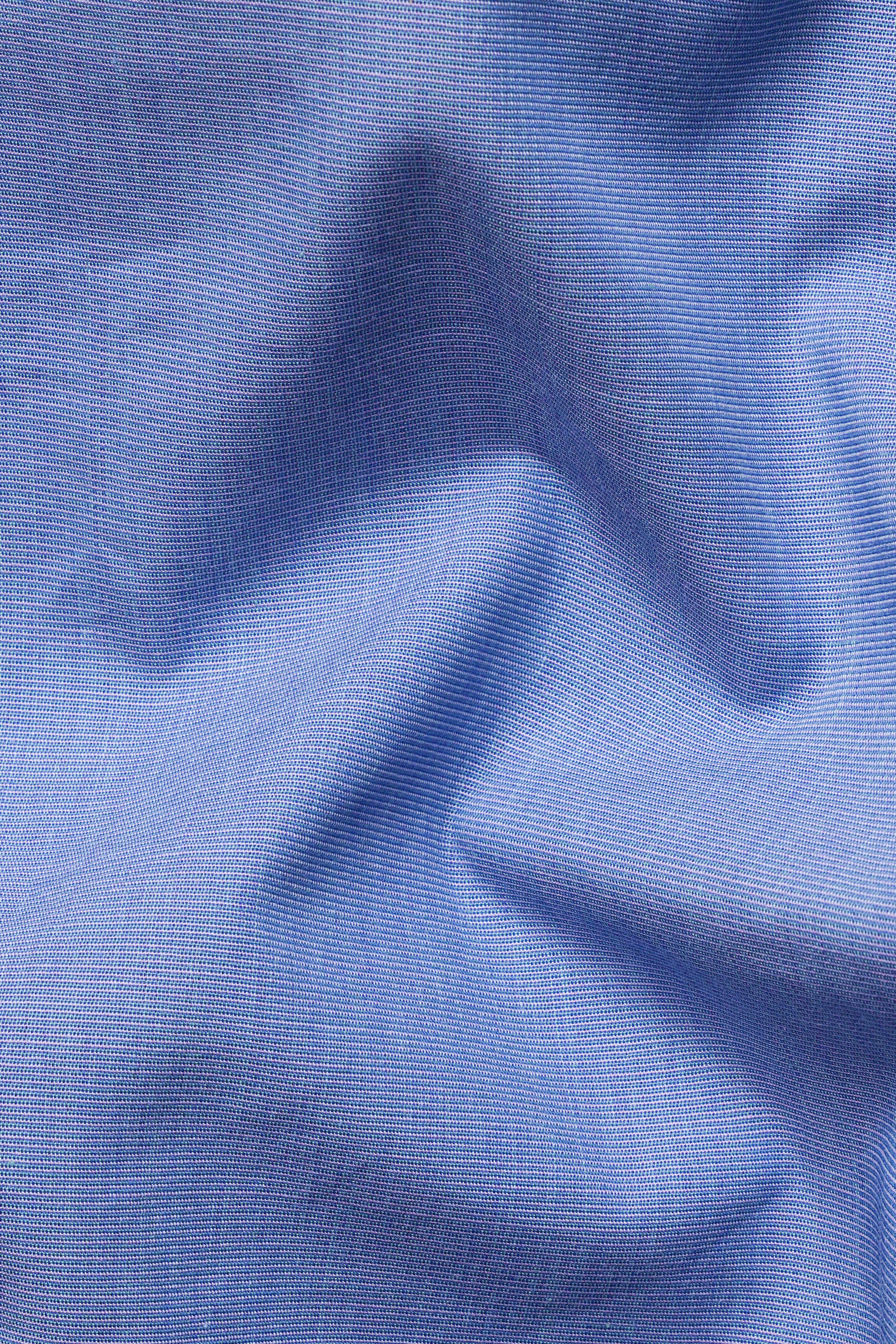Twilight Blue Two Tone Chambray Textured Premium Cotton Boxer