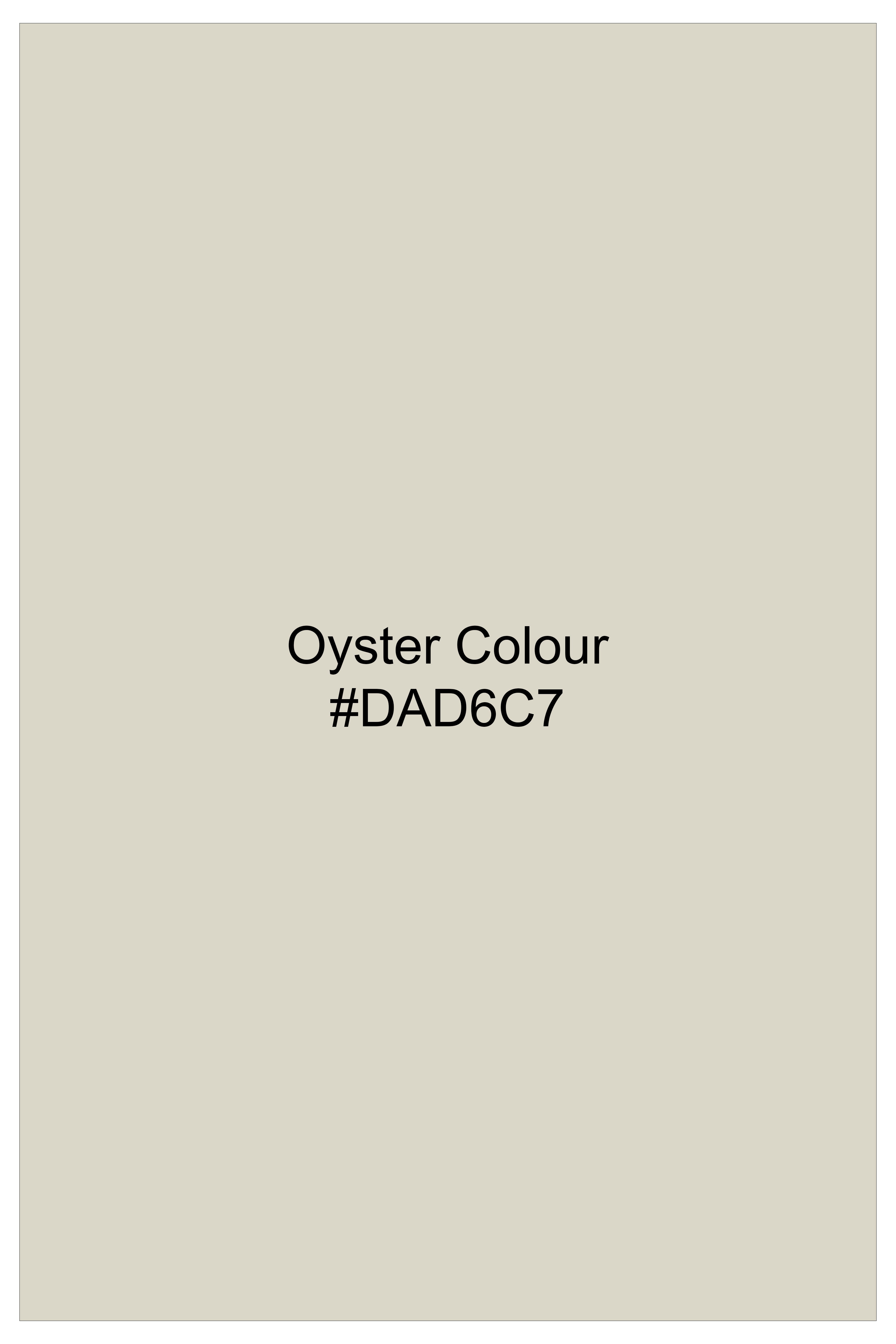 Oyster Cream Striped Premium Cotton Boxer
