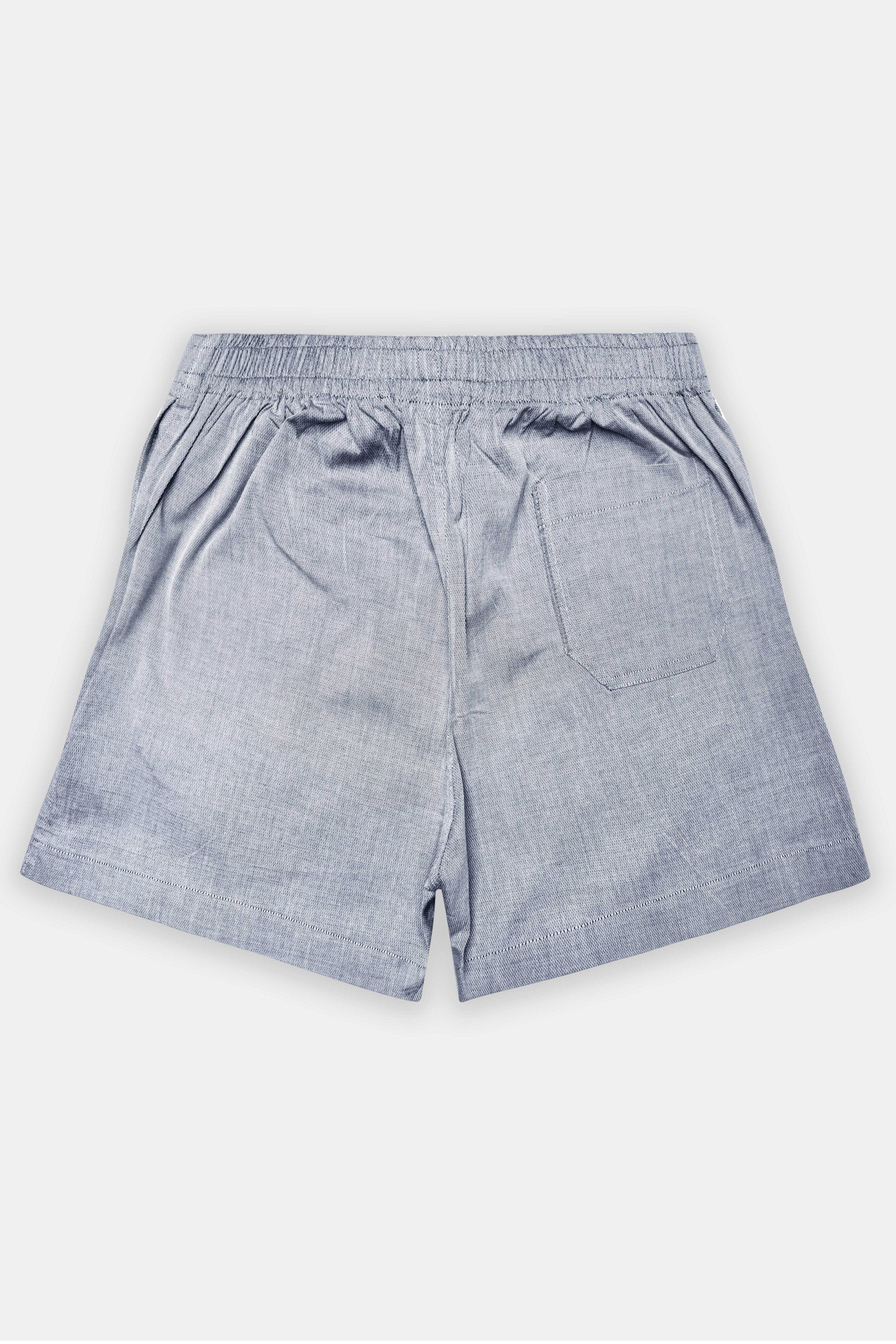 Spun Pearl Gray Dobby Textured Premium Giza Cotton Boxer