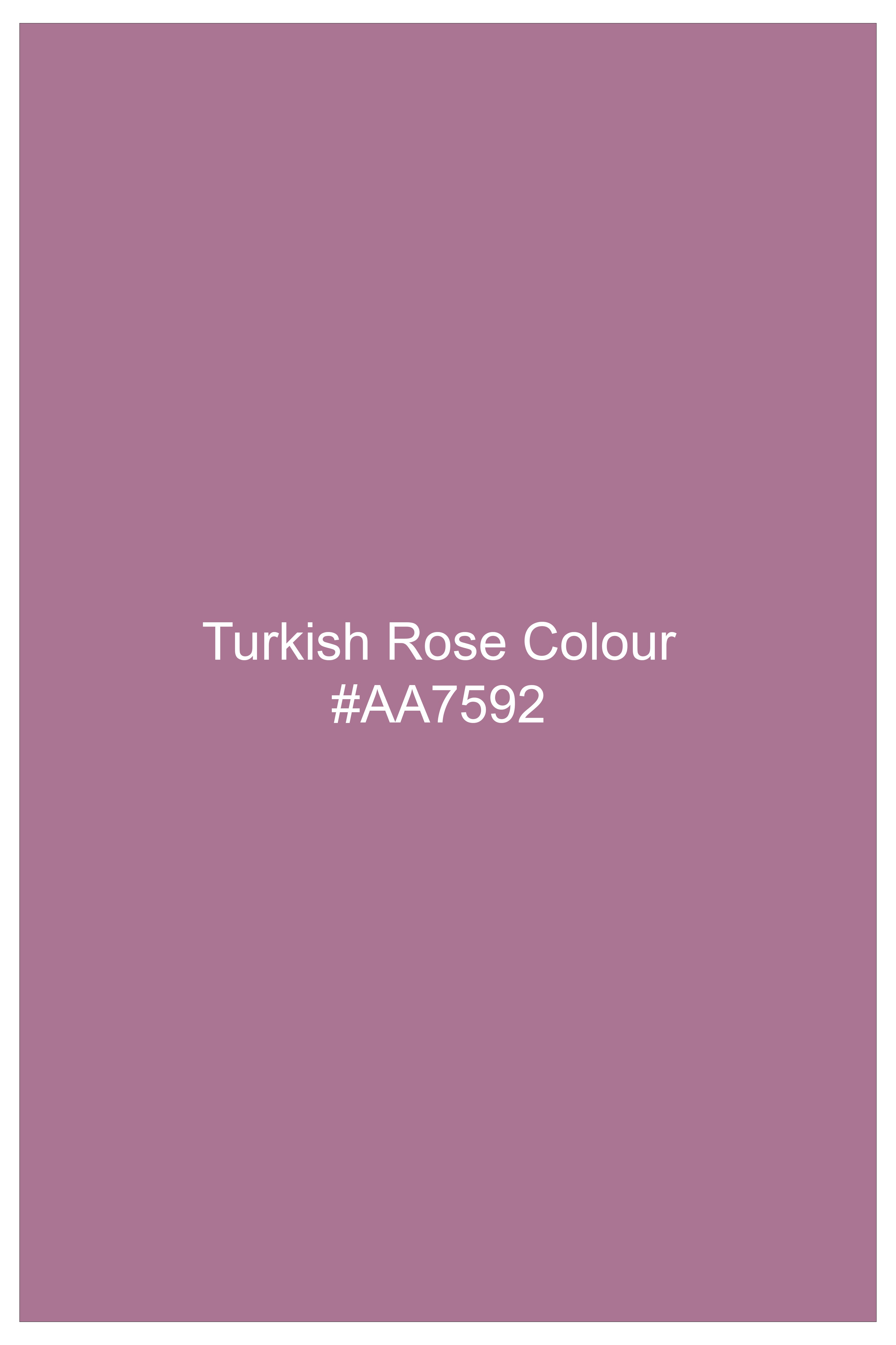 Turkish Rose Solid Oxford Premium Cotton Boxer