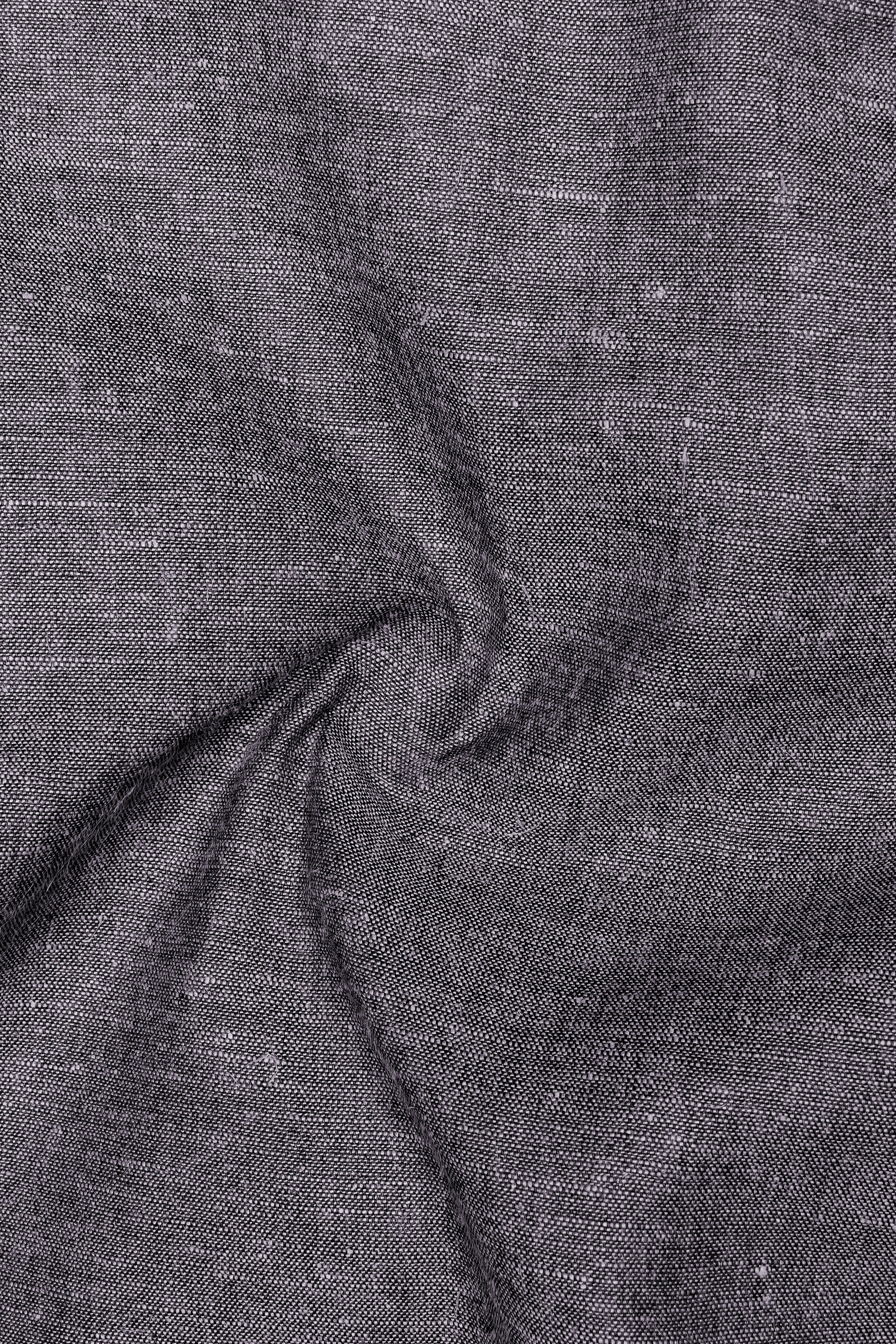 Tactyl-Ironside Gray Textured Super Soft Luxurious Linen Boxer