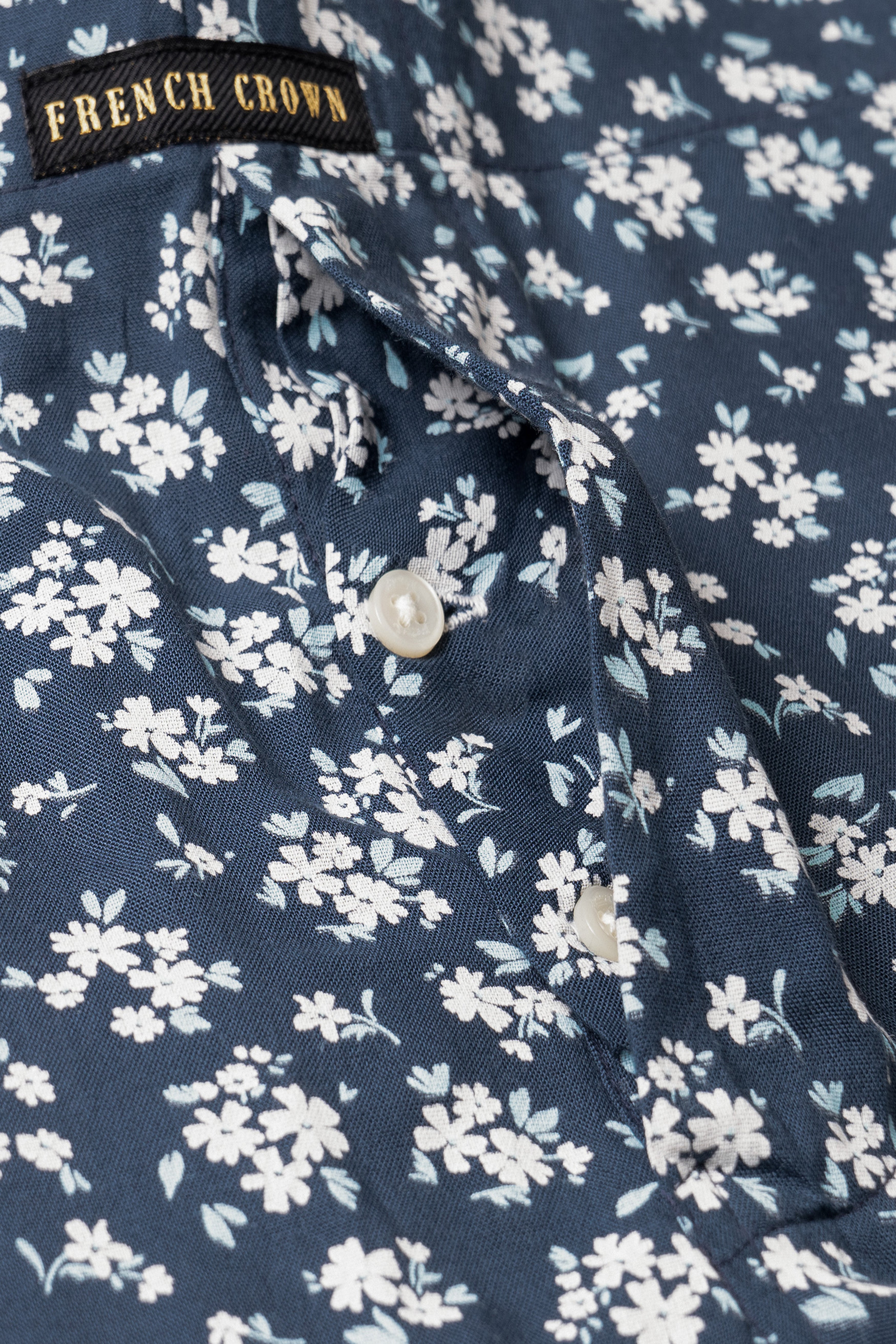 Firod Blue Printed Premium Super Soft Tencel Boxer