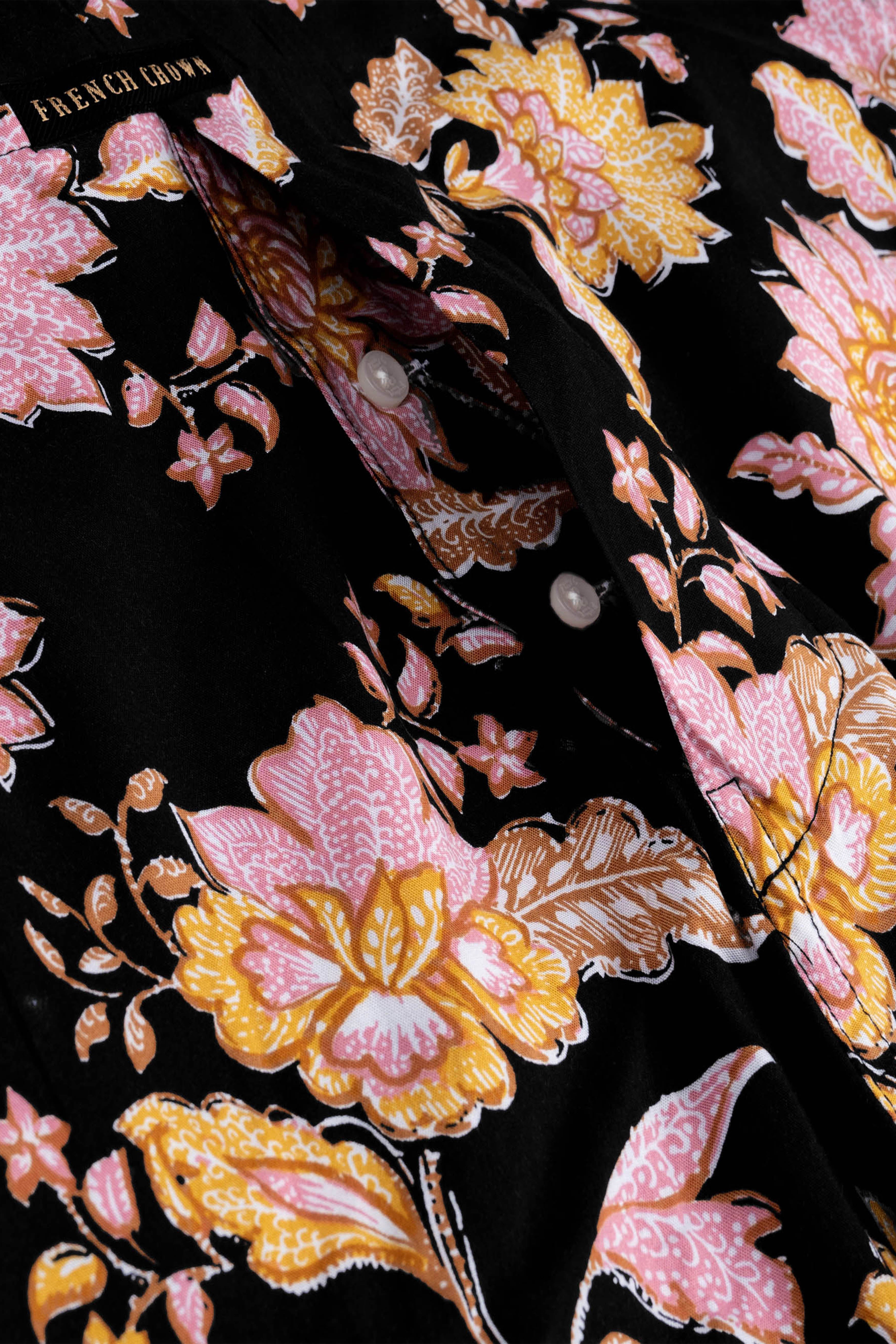 Jade Black and Mauvelous Pink Printed Premium Tencel Boxer